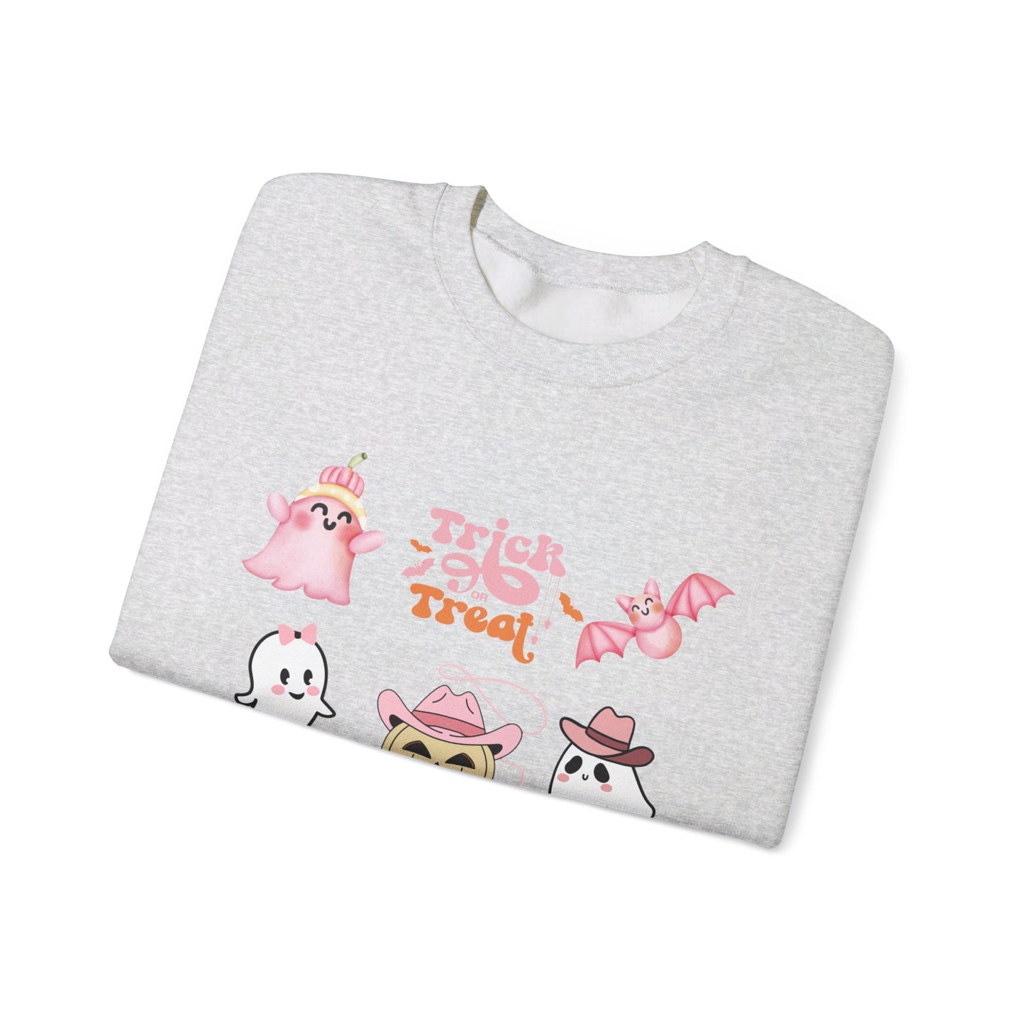 Trick or Treat Friends Unisex Heavy Blend™ Crewneck Sweatshirt