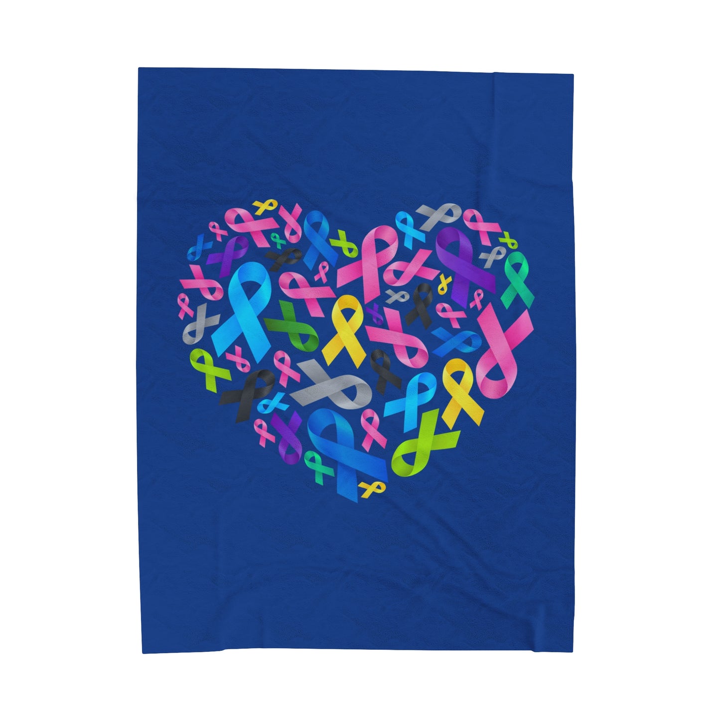 Awareness Velveteen Plush Blanket