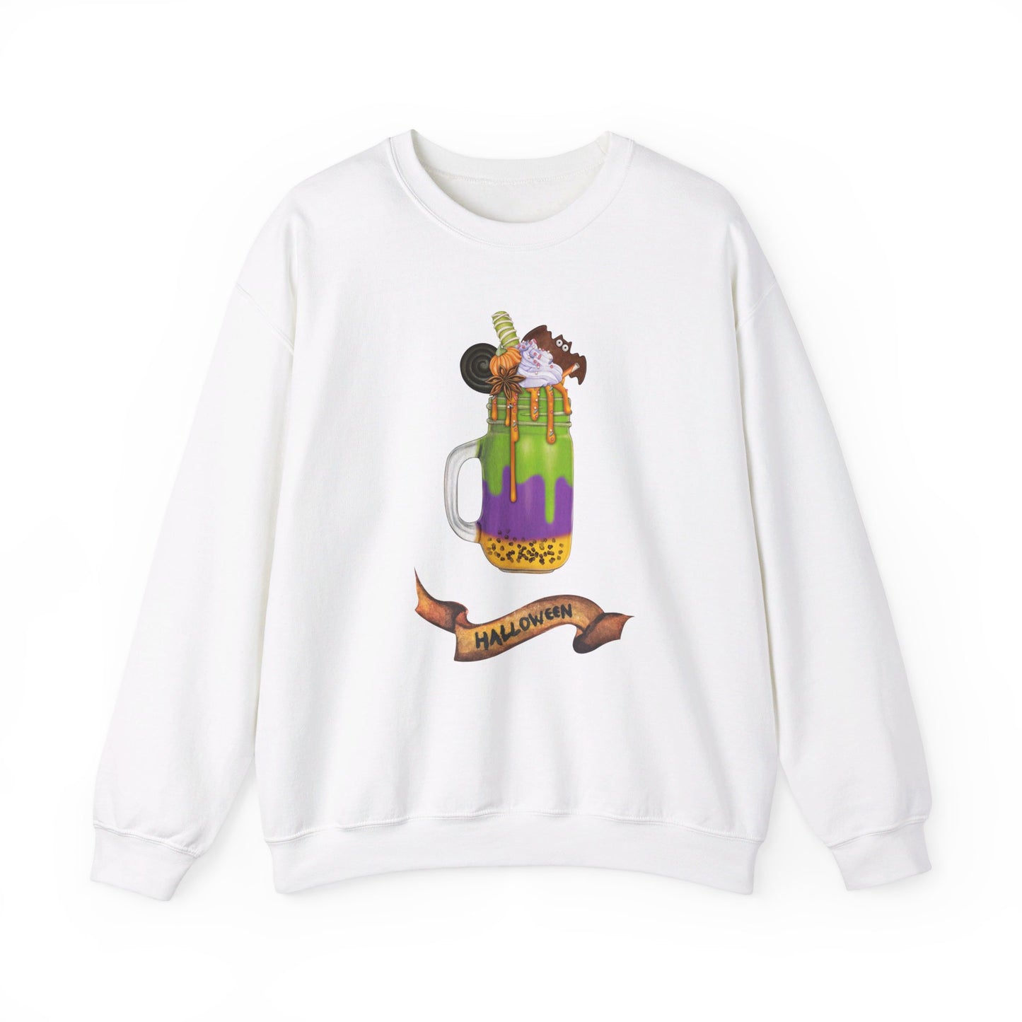 Halloween Shake Unisex Heavy Blend™ Crewneck Sweatshirt