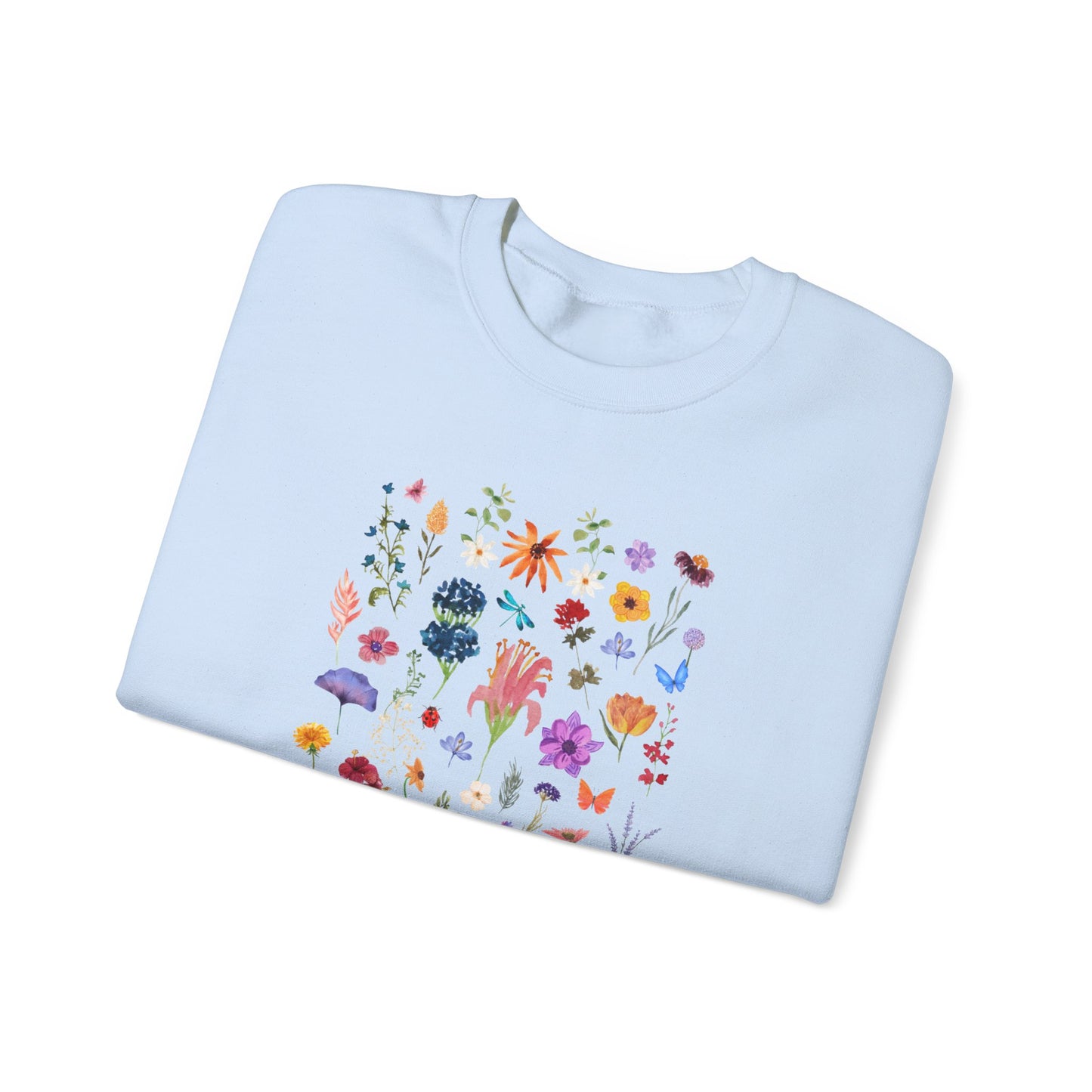 Stay Wild Flower Child Unisex Heavy Blend™ Crewneck Sweatshirt