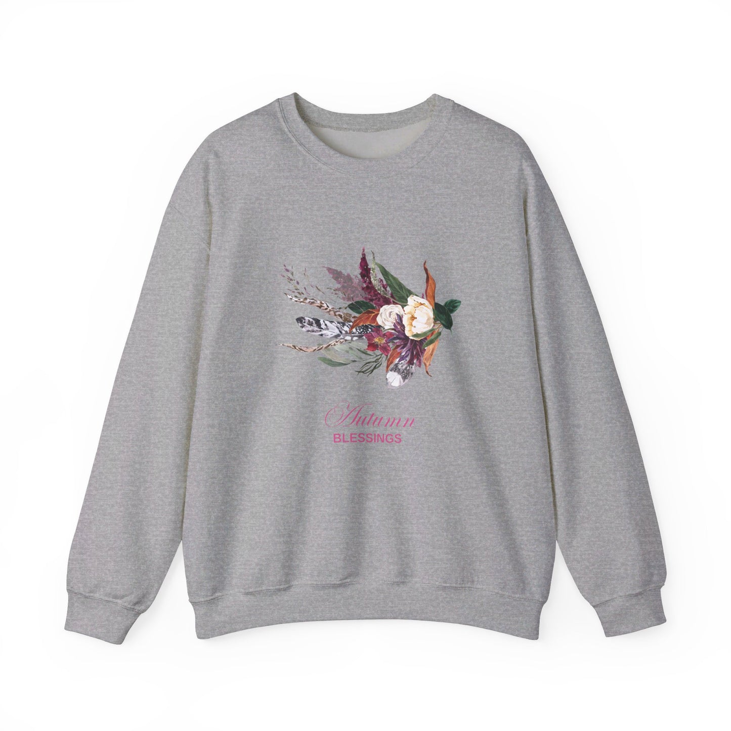 Autumn Blessings Unisex Heavy Blend™ Crewneck Sweatshirt