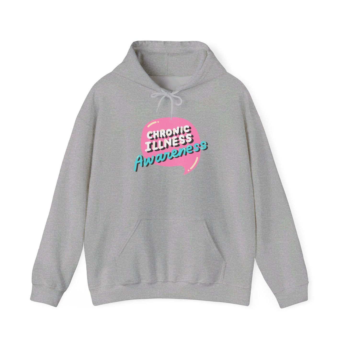 Chronic Illness Awareness Unisex Heavy Blend™ Hooded Sweatshirt