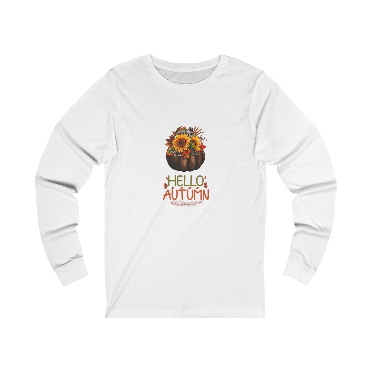 Hello Autumn Unisex Jersey Long Sleeve Tee