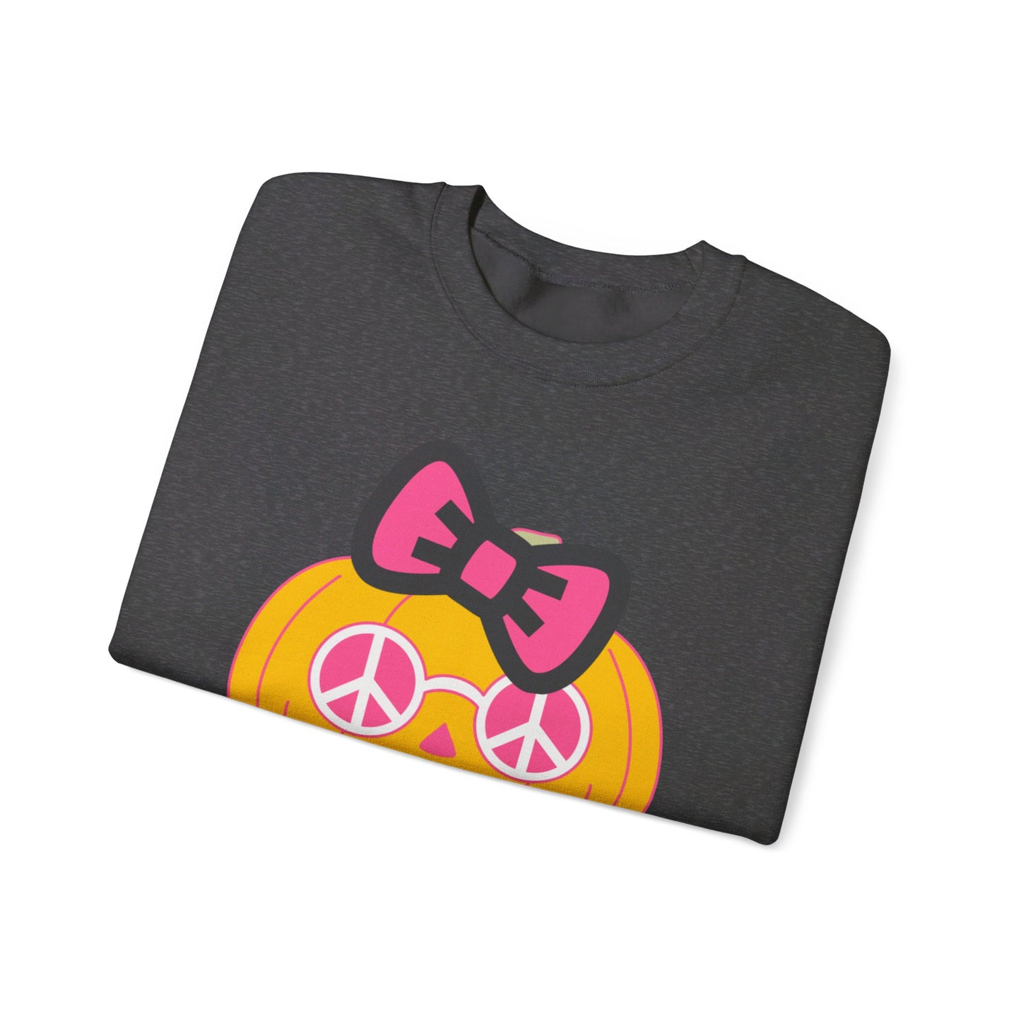 Peace Pumpkin Unisex Heavy Blend™ Crewneck Sweatshirt