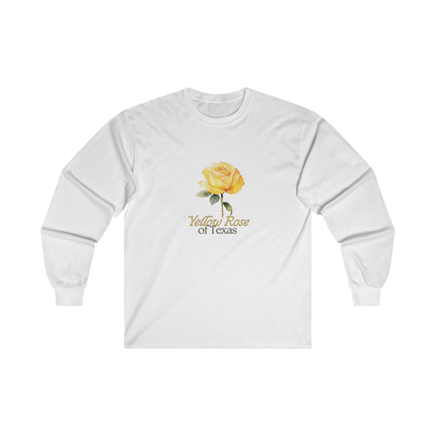 Yellow Rose Unisex Ultra Cotton Long Sleeve Tee