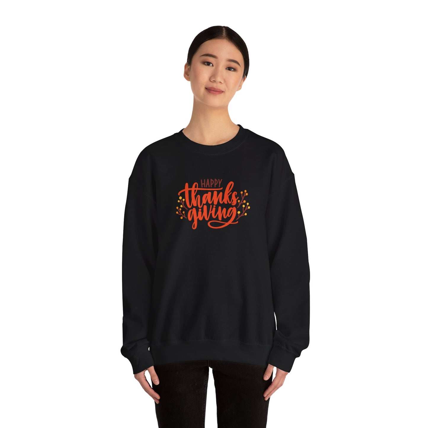 Happy T Unisex Heavy Blend™ Crewneck Sweatshirt