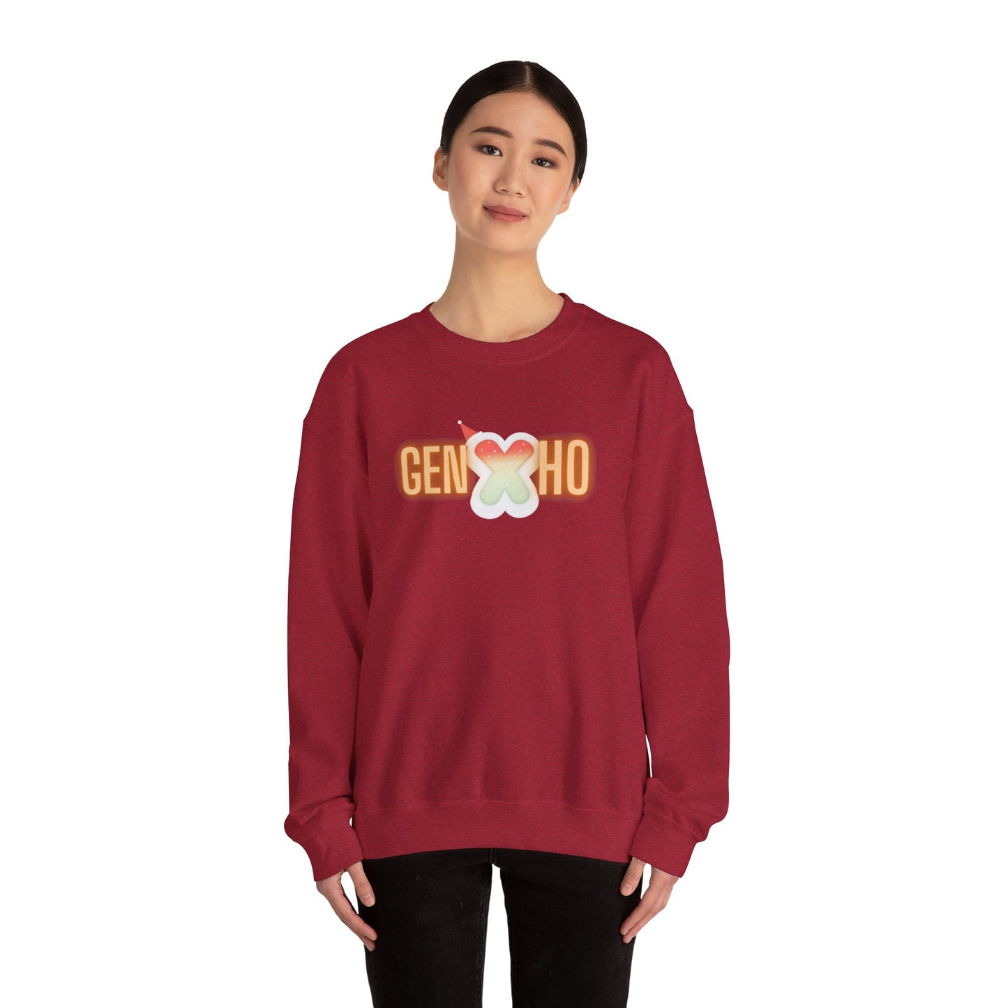 GenXHo Unisex Heavy Blend™ Crewneck Sweatshirt