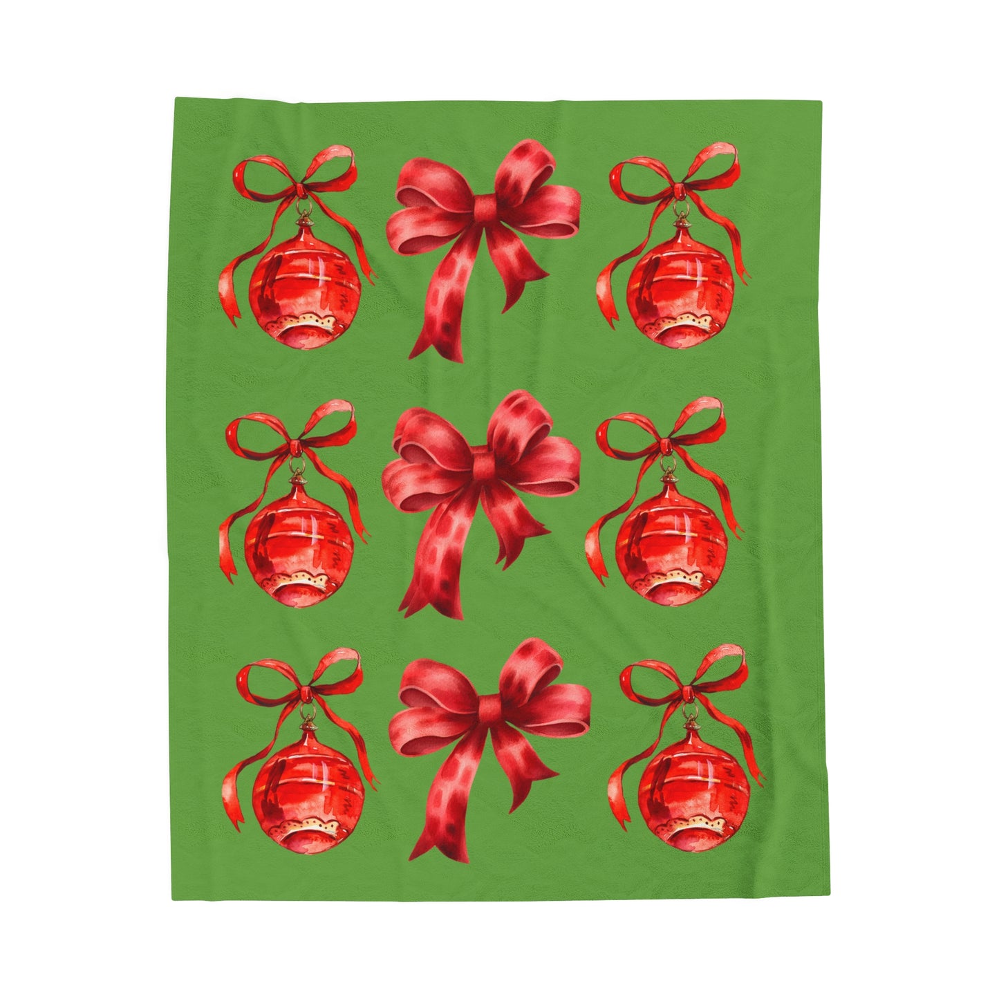 Christmas Velveteen Plush Blanket