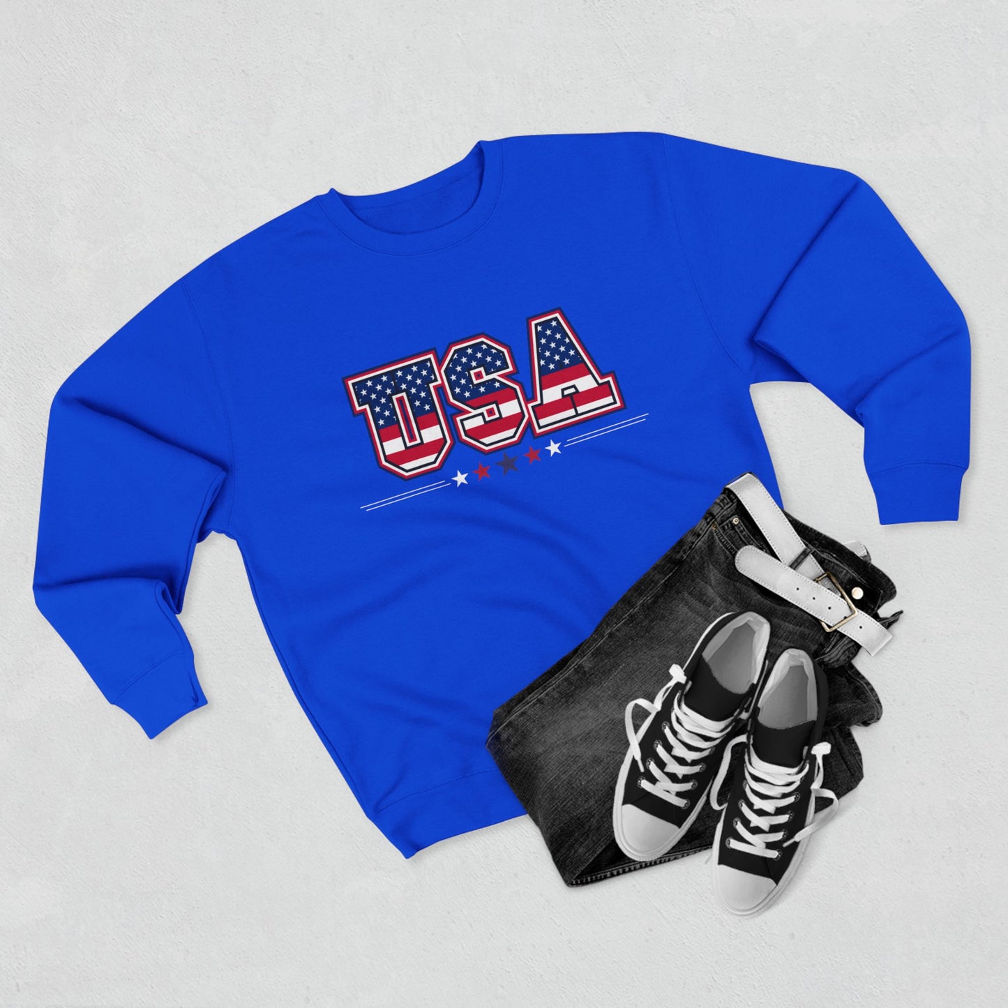 USA Unisex Crewneck Sweatshirt