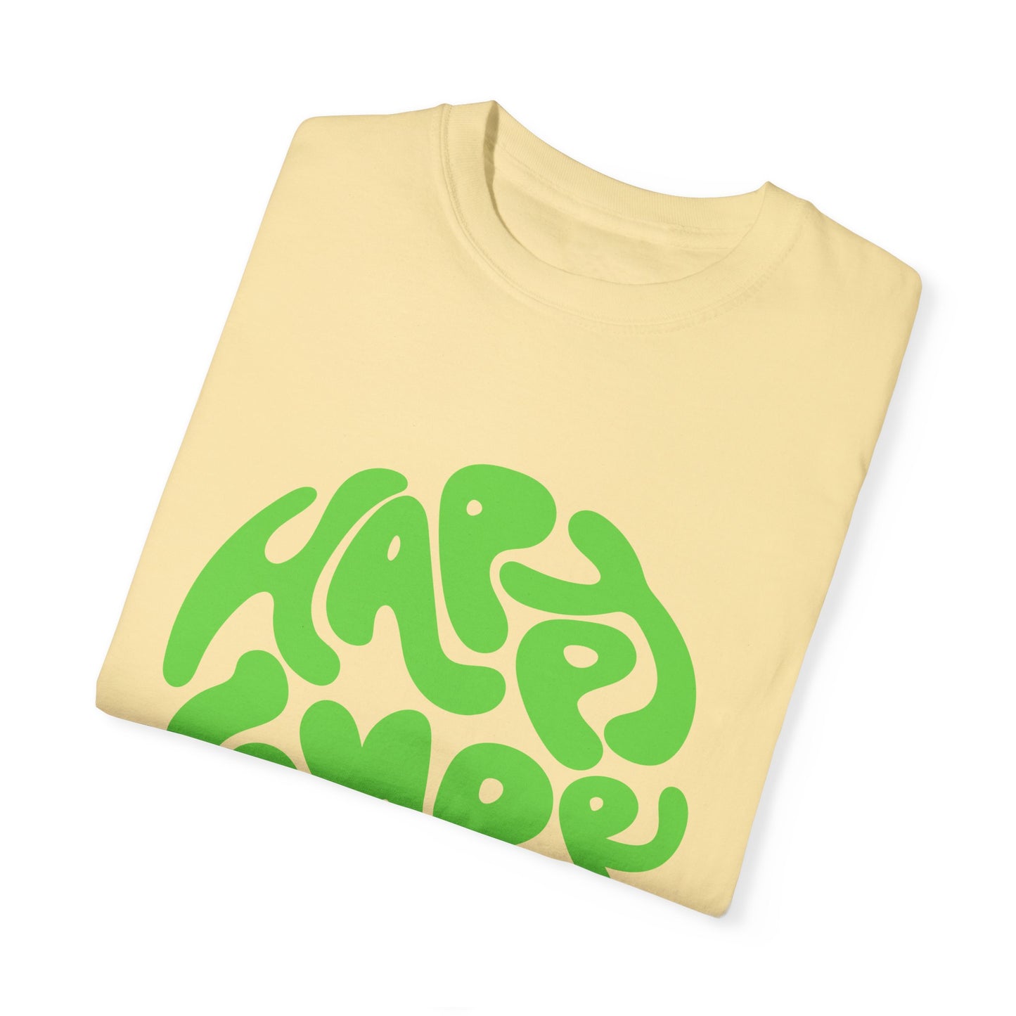 Happy Camper Unisex Garment-Dyed T-shirt