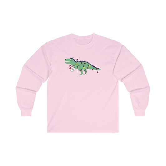 Dino Lights Unisex Ultra Cotton Long Sleeve Tee