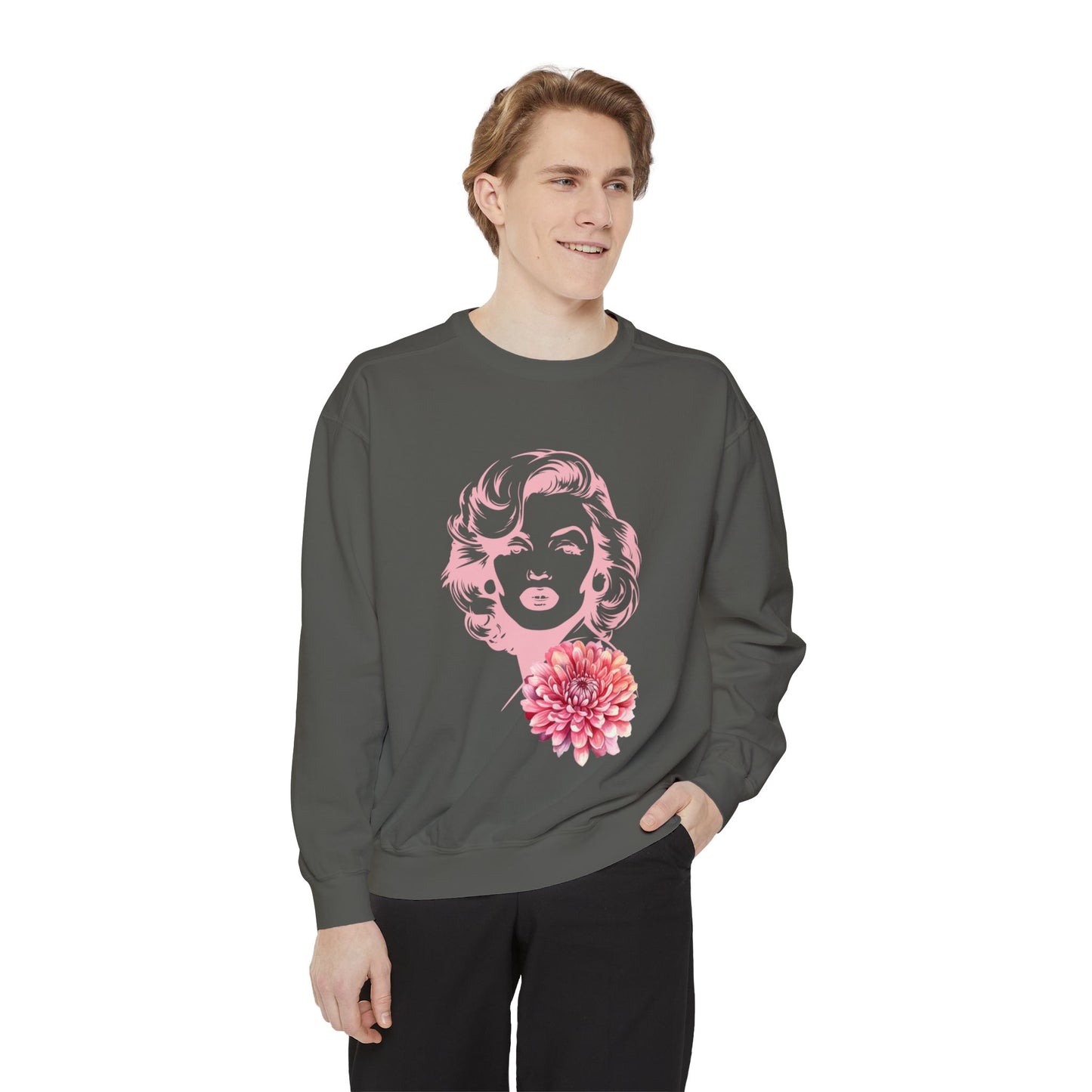 Marilyn Unisex Garment-Dyed Sweatshirt