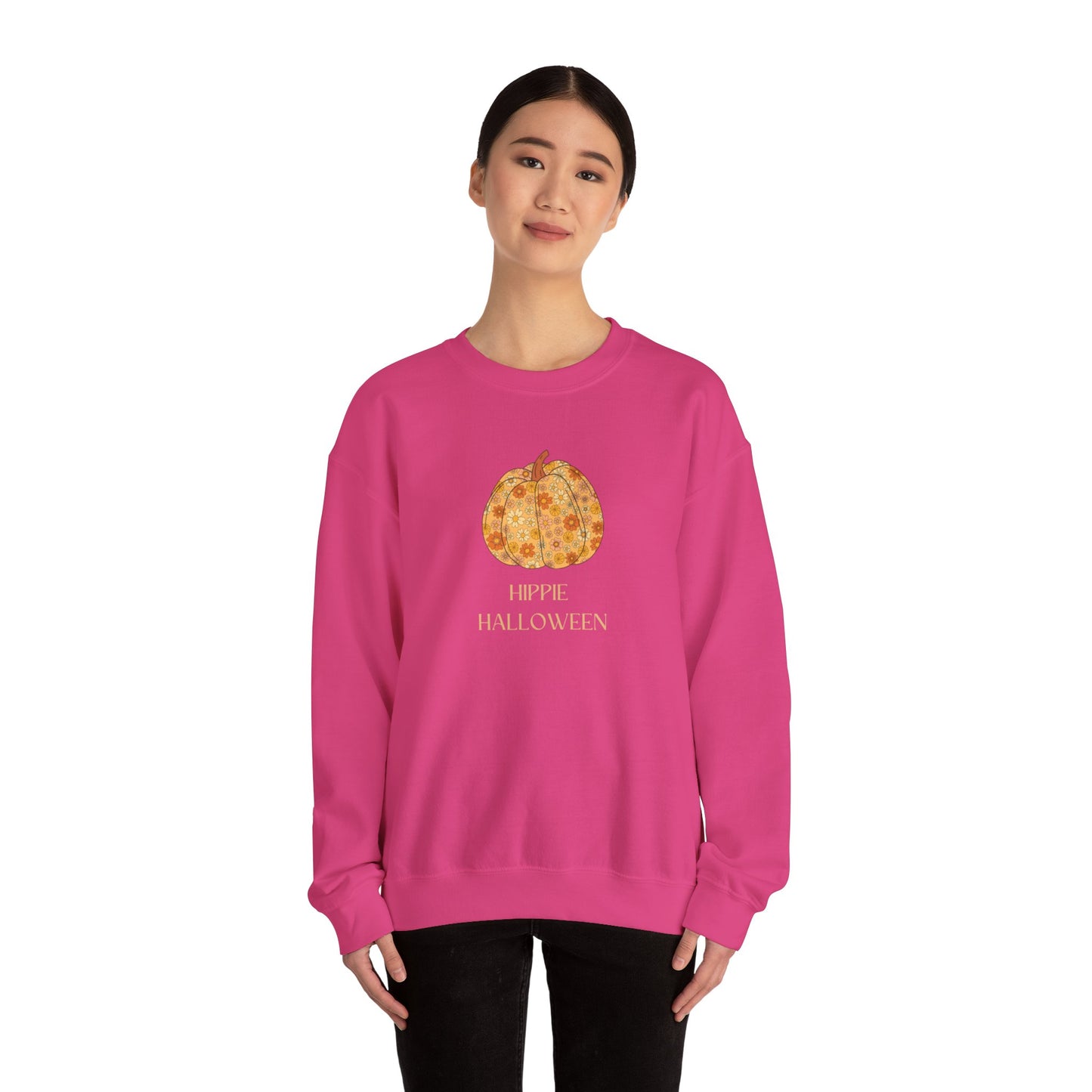 Hippie Halloween Unisex Heavy Blend™ Crewneck Sweatshirt