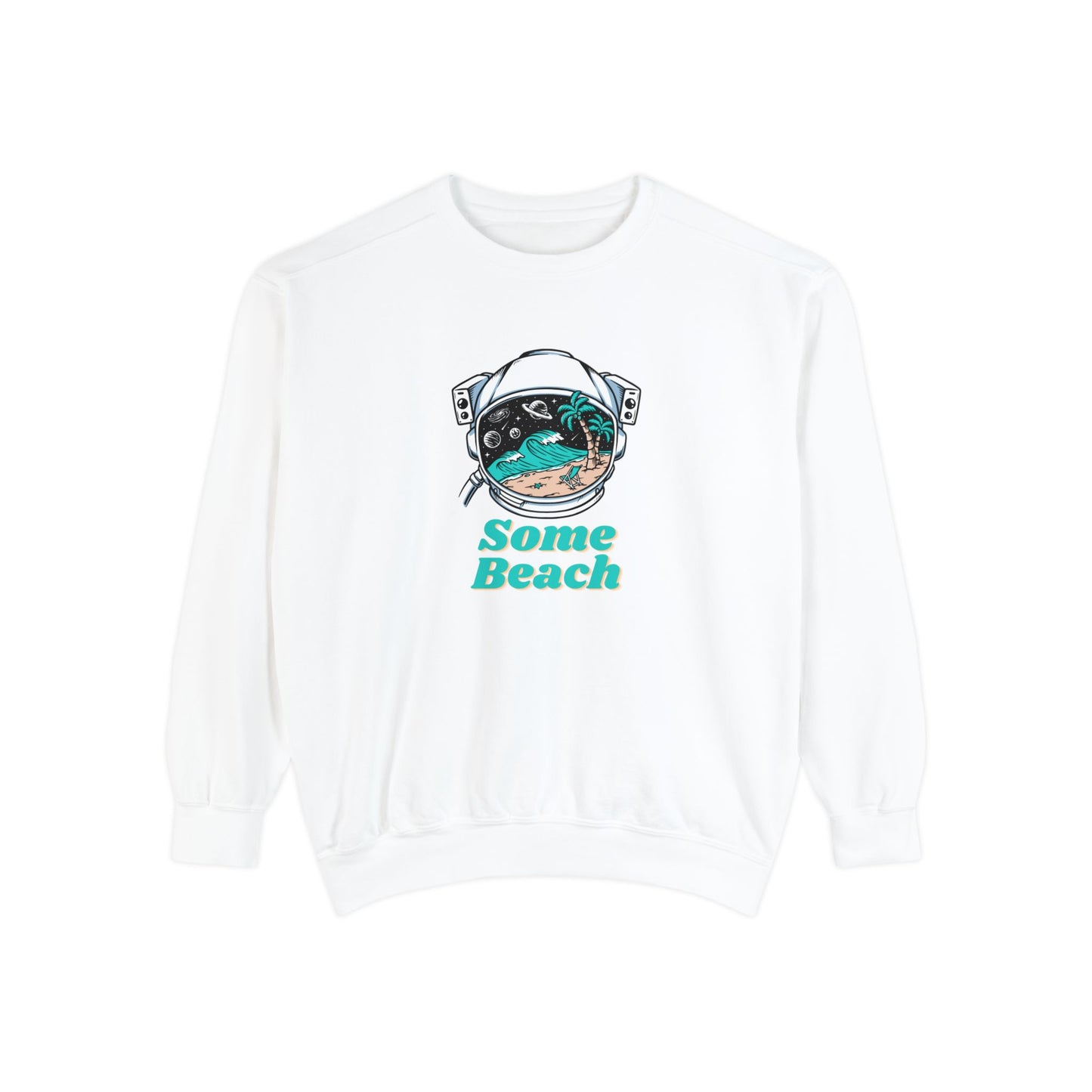 Some Beach Unisex Garment-Dyed Sweatshirt