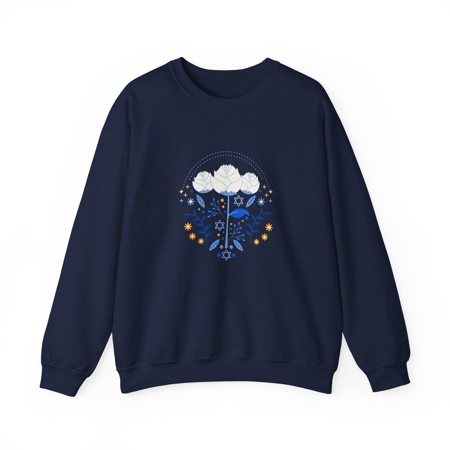 Holiday Blues Unisex Heavy Blend™ Crewneck Sweatshirt