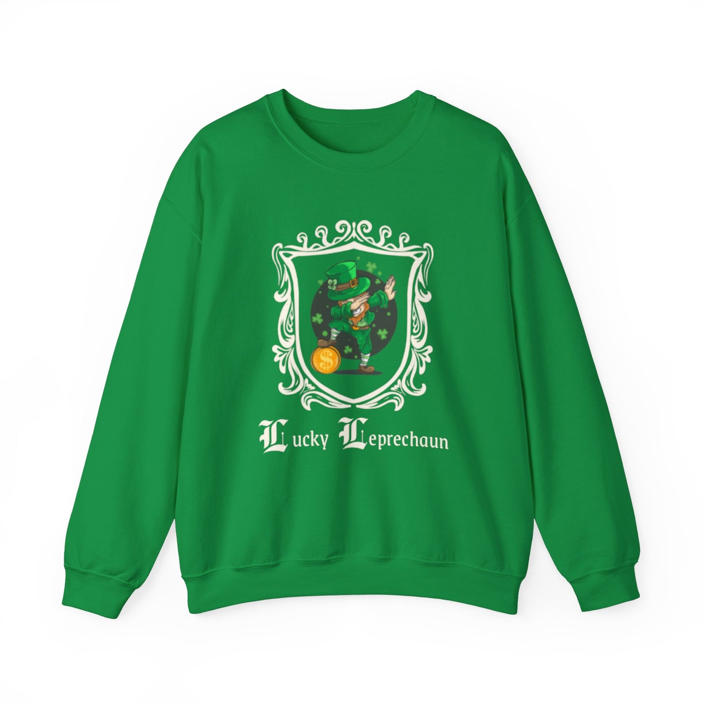 Lucky Leprechaun St. Patrick’s Day Unisex Heavy Blend™ Crewneck Sweatshirt