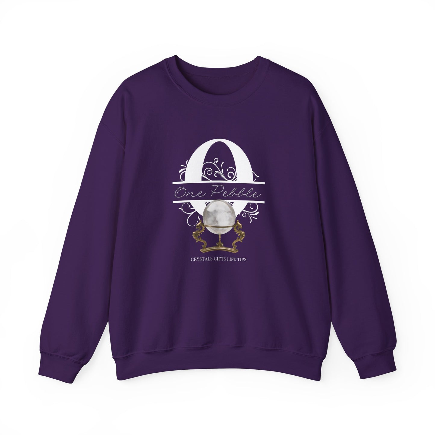 One Pebble Sphere Unisex Heavy Blend™ Crewneck Sweatshirt