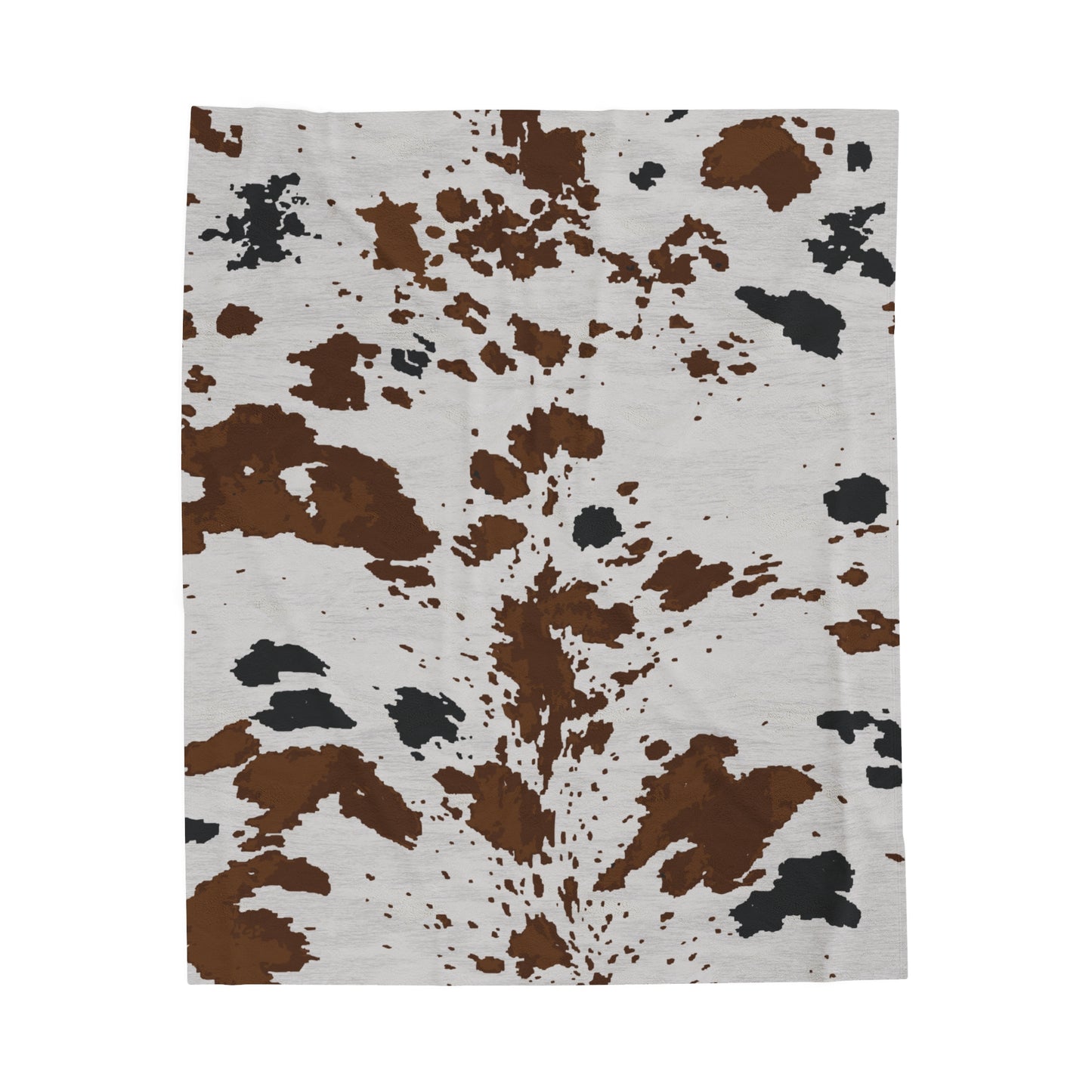 Cowhide Velveteen Plush Blanket