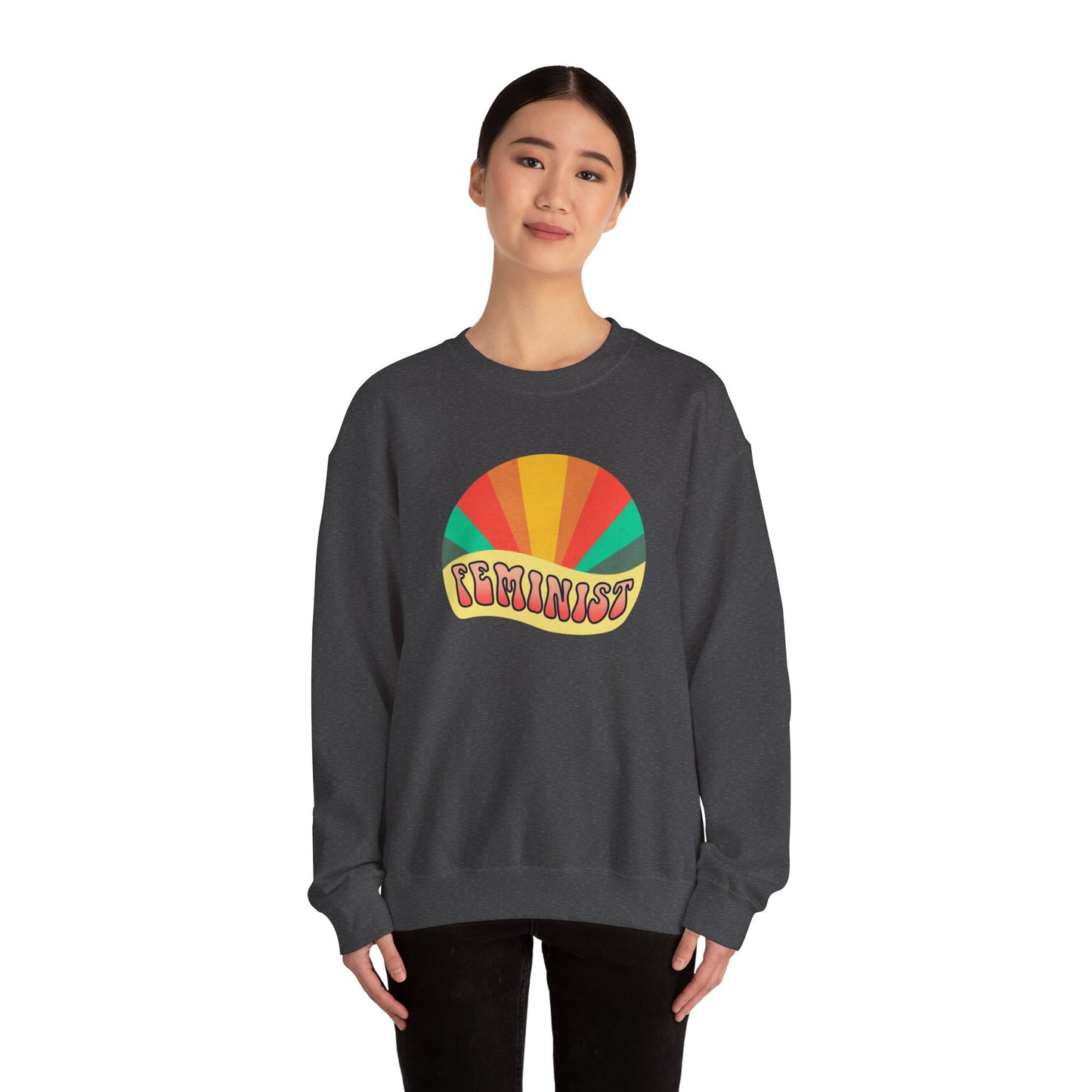 Feminist Unisex Heavy Blend™ Crewneck Sweatshirt