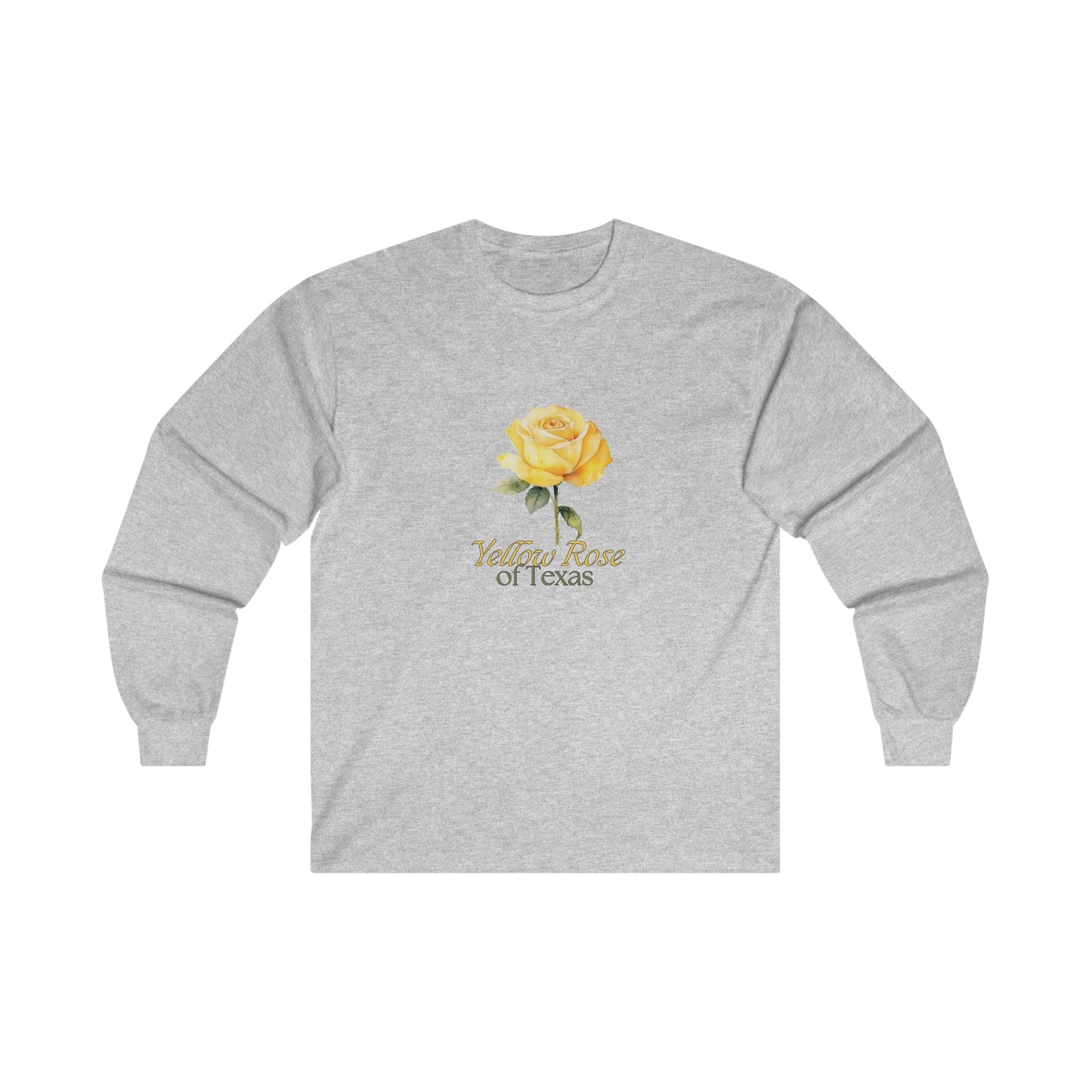 Yellow Rose Unisex Ultra Cotton Long Sleeve Tee