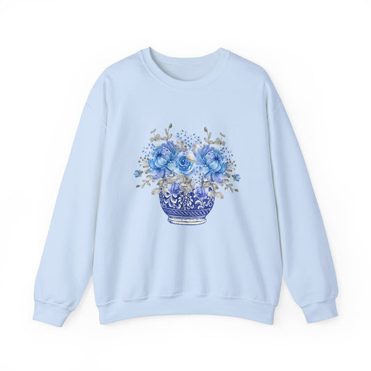 Delft Blue Unisex Heavy Blend™ Crewneck Sweatshirt