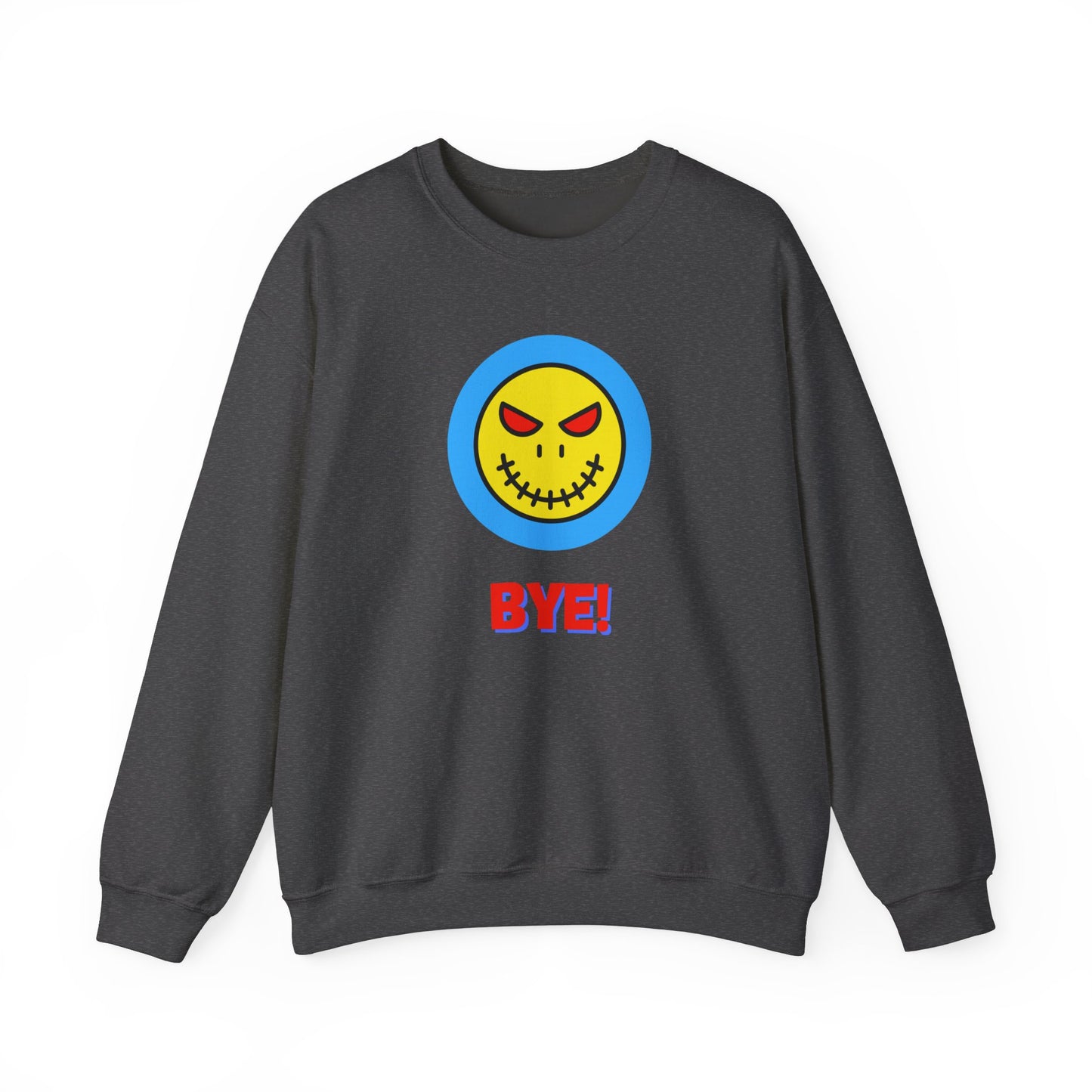 BYE! Unisex Heavy Blend™ Crewneck Sweatshirt