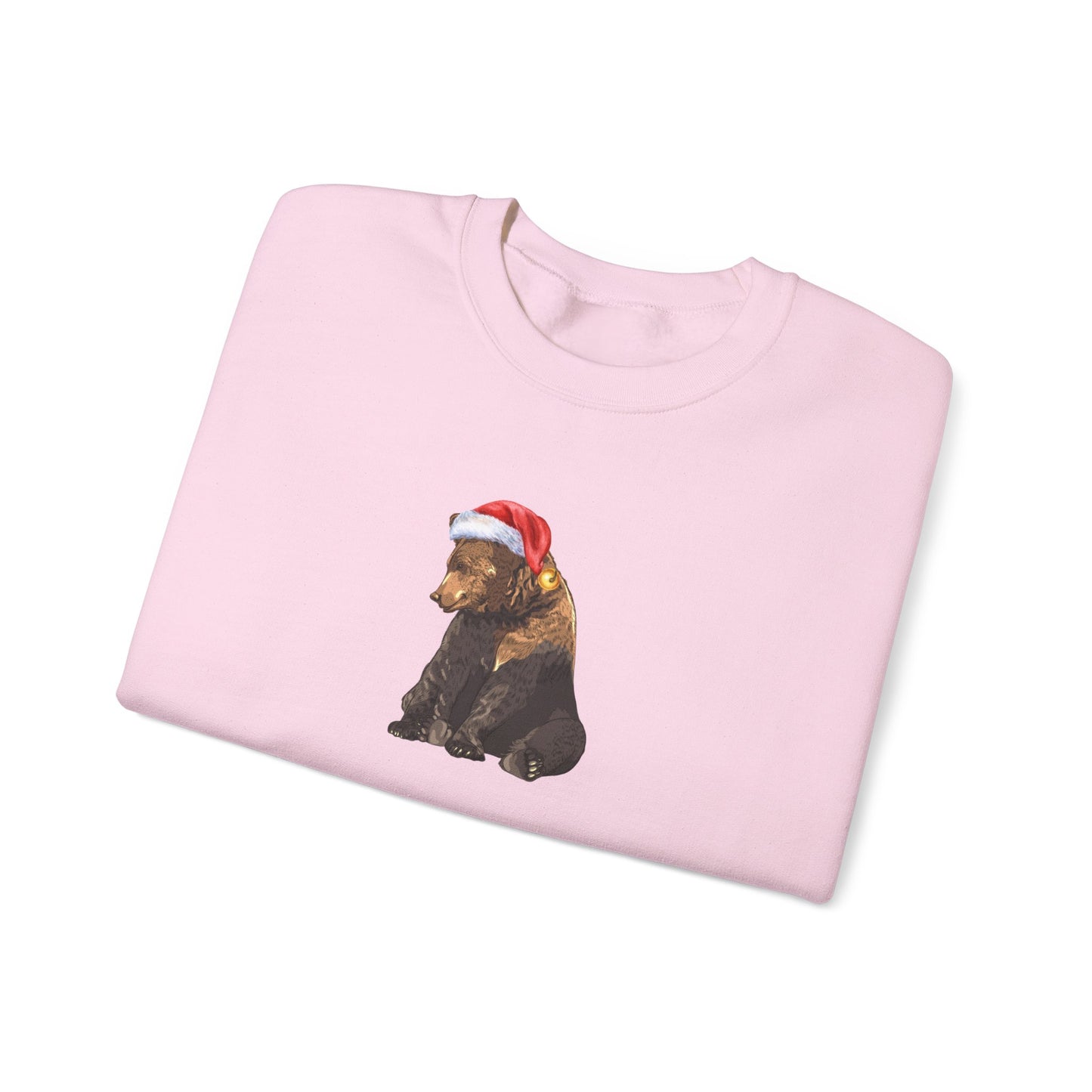 She Chose the Bear Santa Unisex Heavy Blend™ Crewneck Sweatshirt