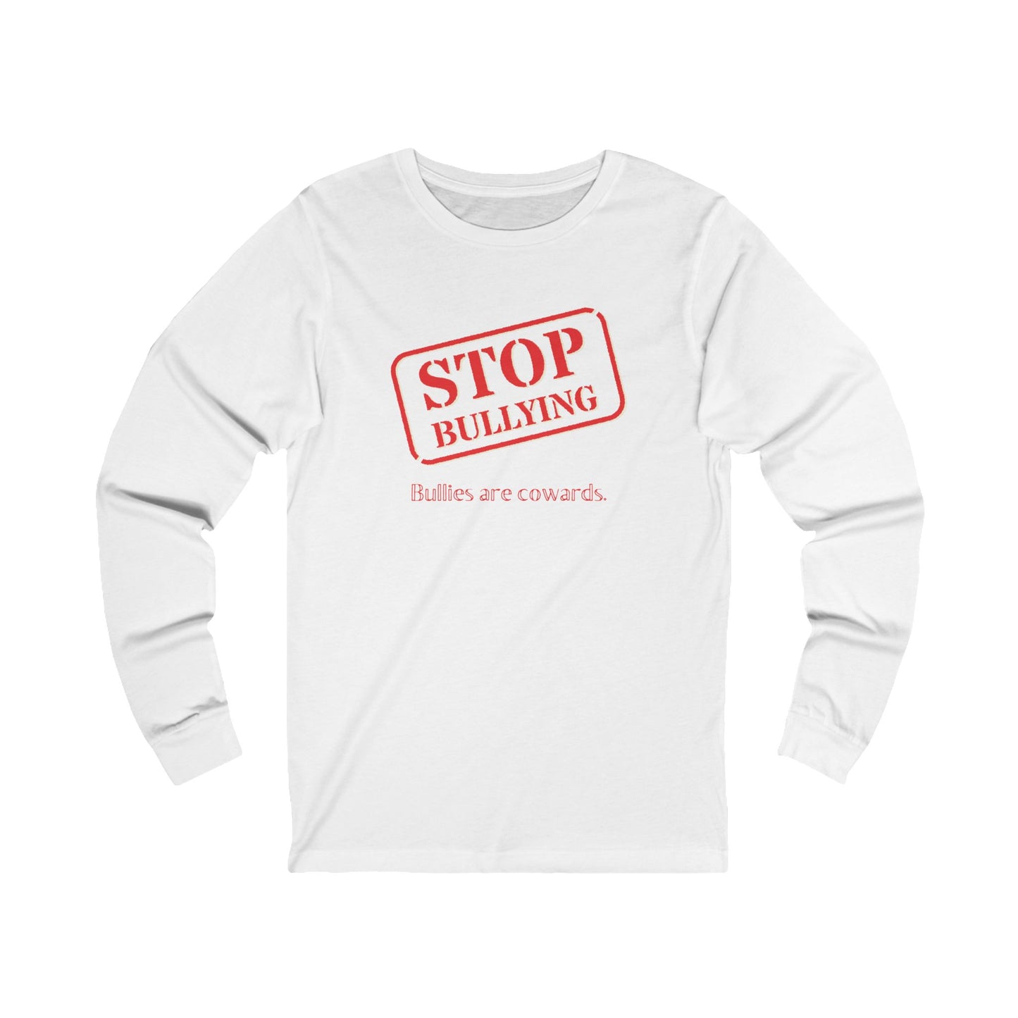 Stop Bullying Unisex Jersey Long Sleeve Tee