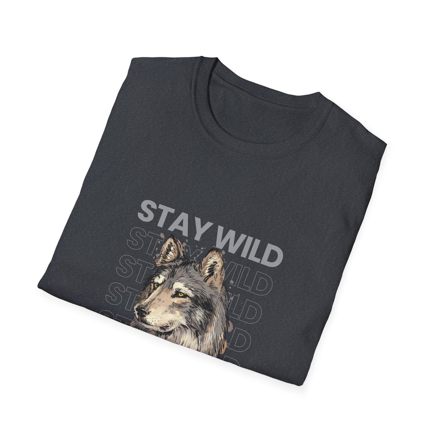 Stay Wild Stay Free Unisex Softstyle T-Shirt