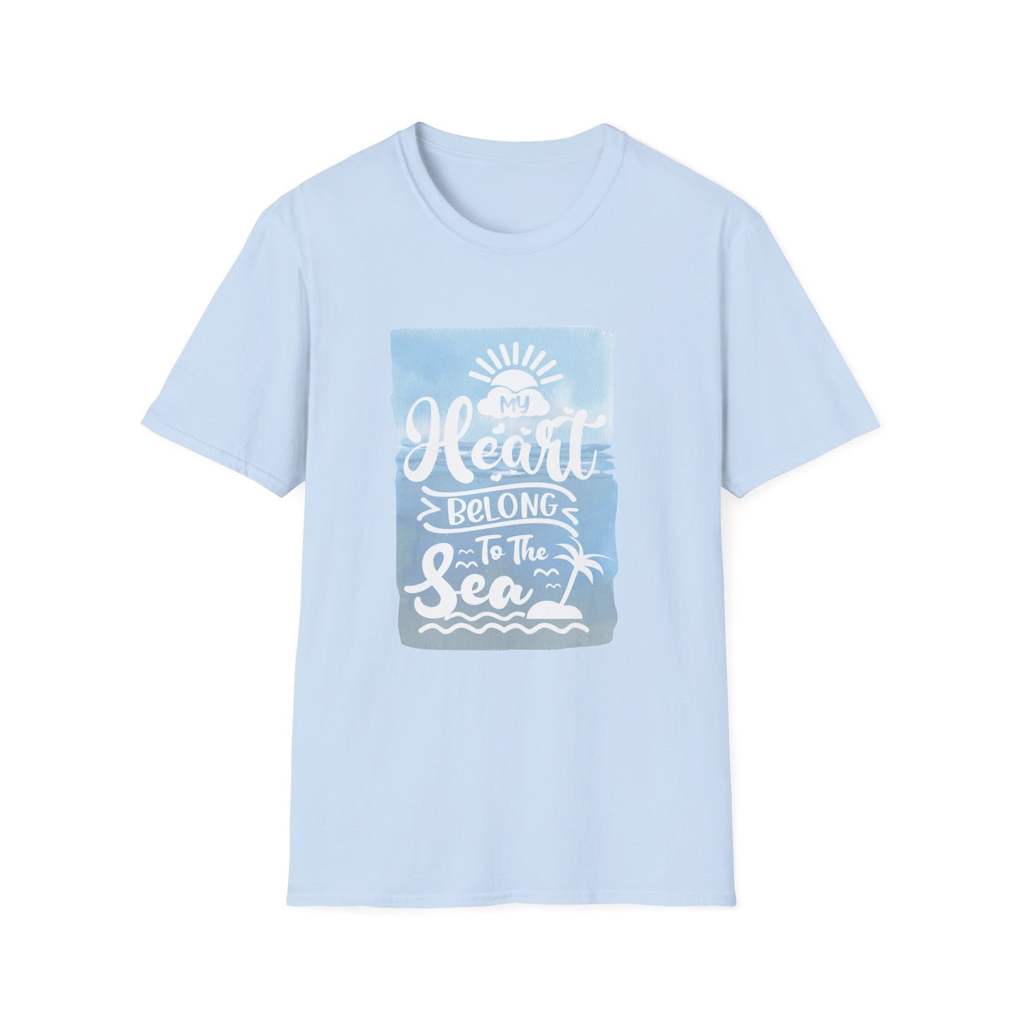 My Heart Belongs to the Sea Unisex Softstyle T-Shirt