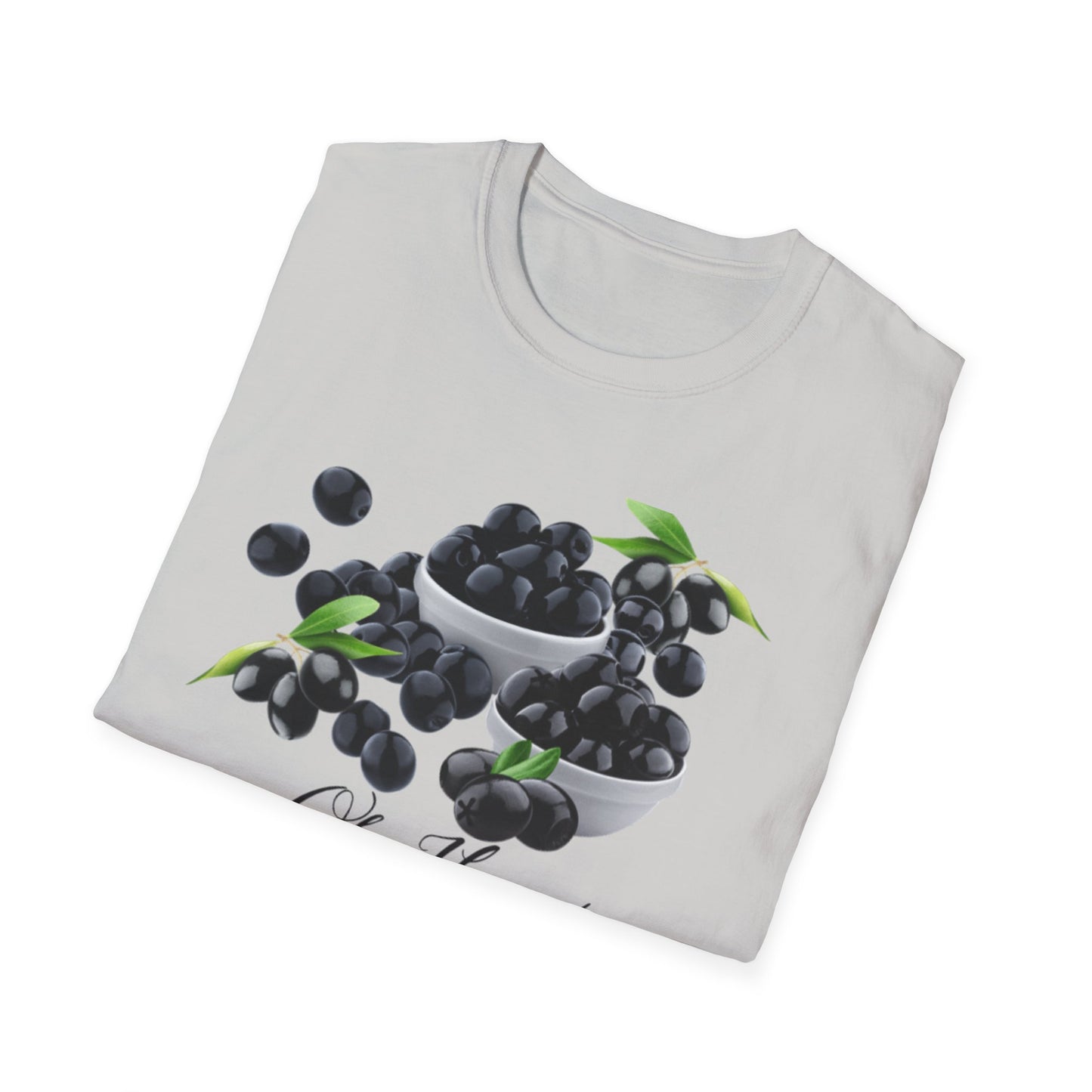 Black Olives Tuscany Unisex Softstyle T-Shirt