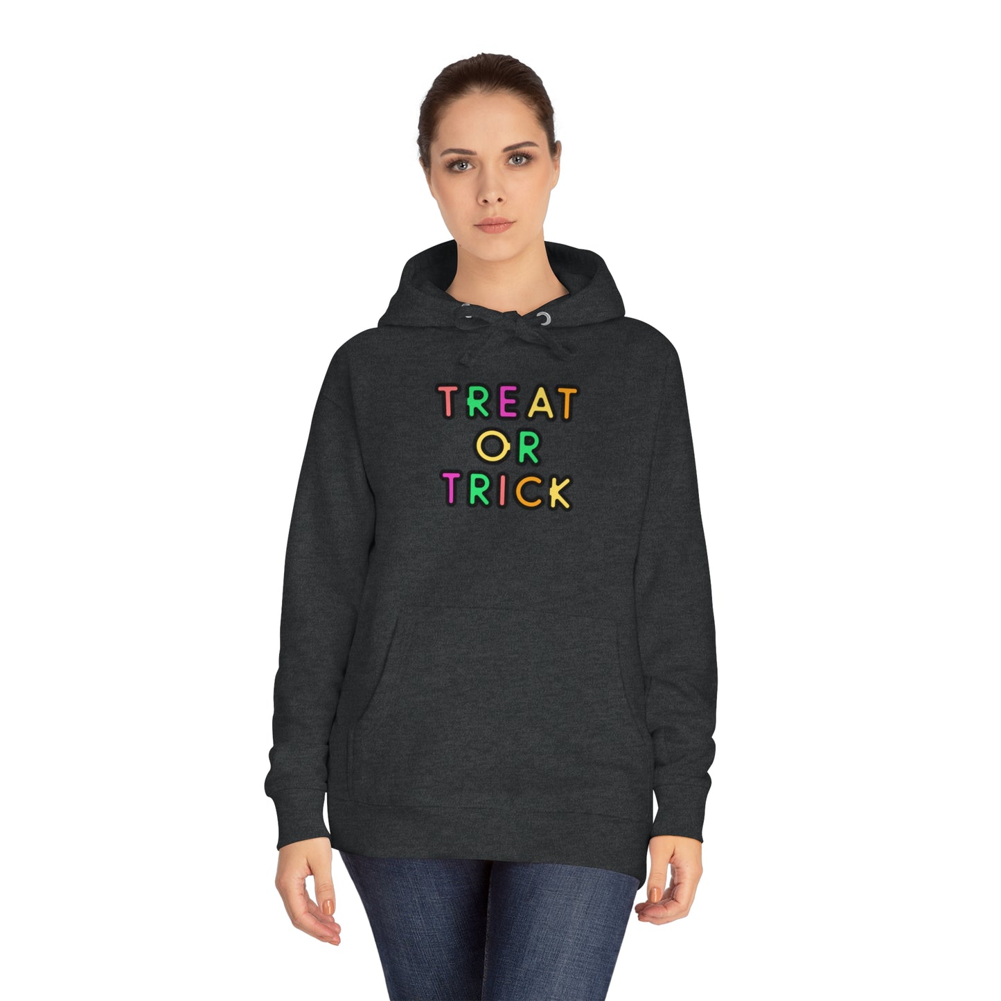 Treat or Trick Unisex Fleece Hoodie