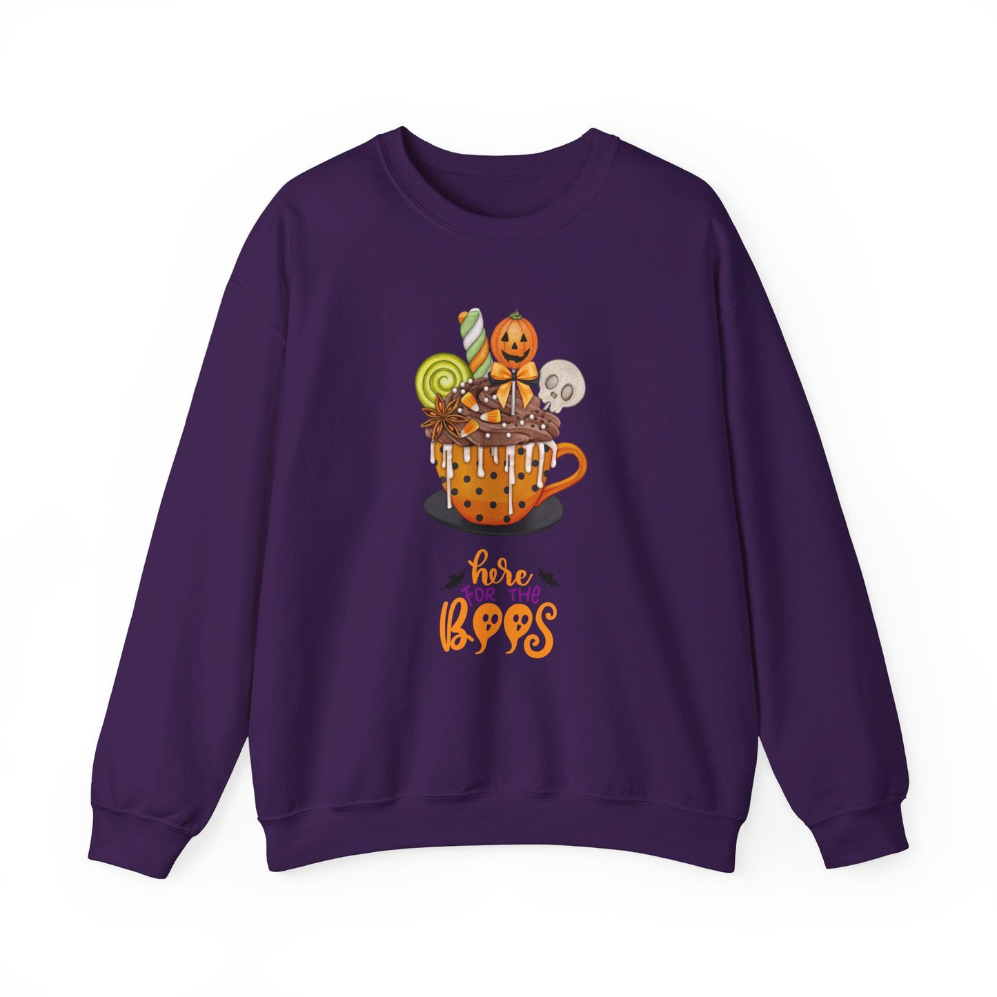 Here for the Boos Unisex Heavy Blend™ Crewneck Sweatshirt