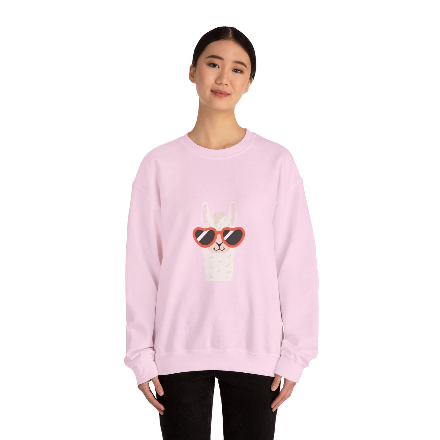 Llama Unisex Heavy Blend™ Crewneck Sweatshirt