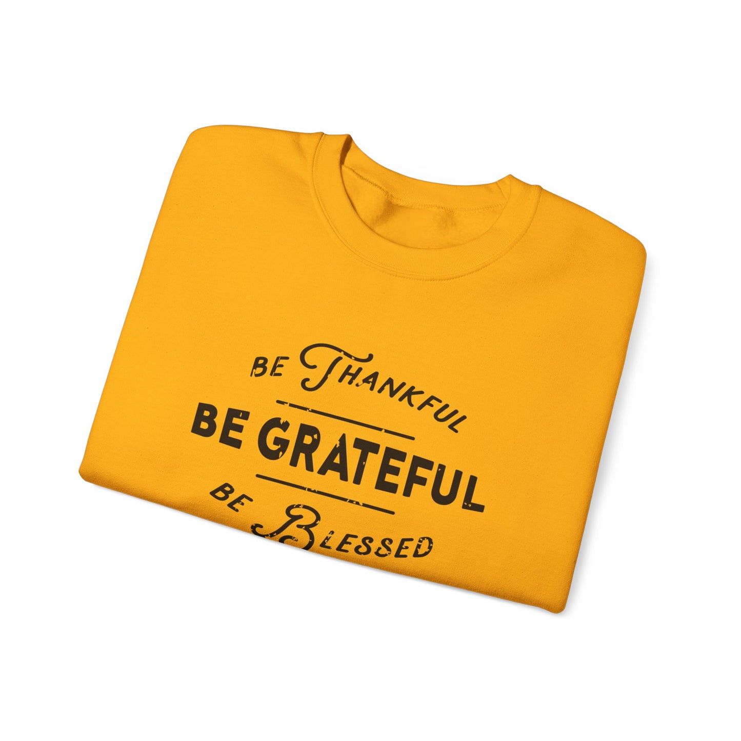 Be Thankful Unisex Heavy Blend™ Crewneck Sweatshirt