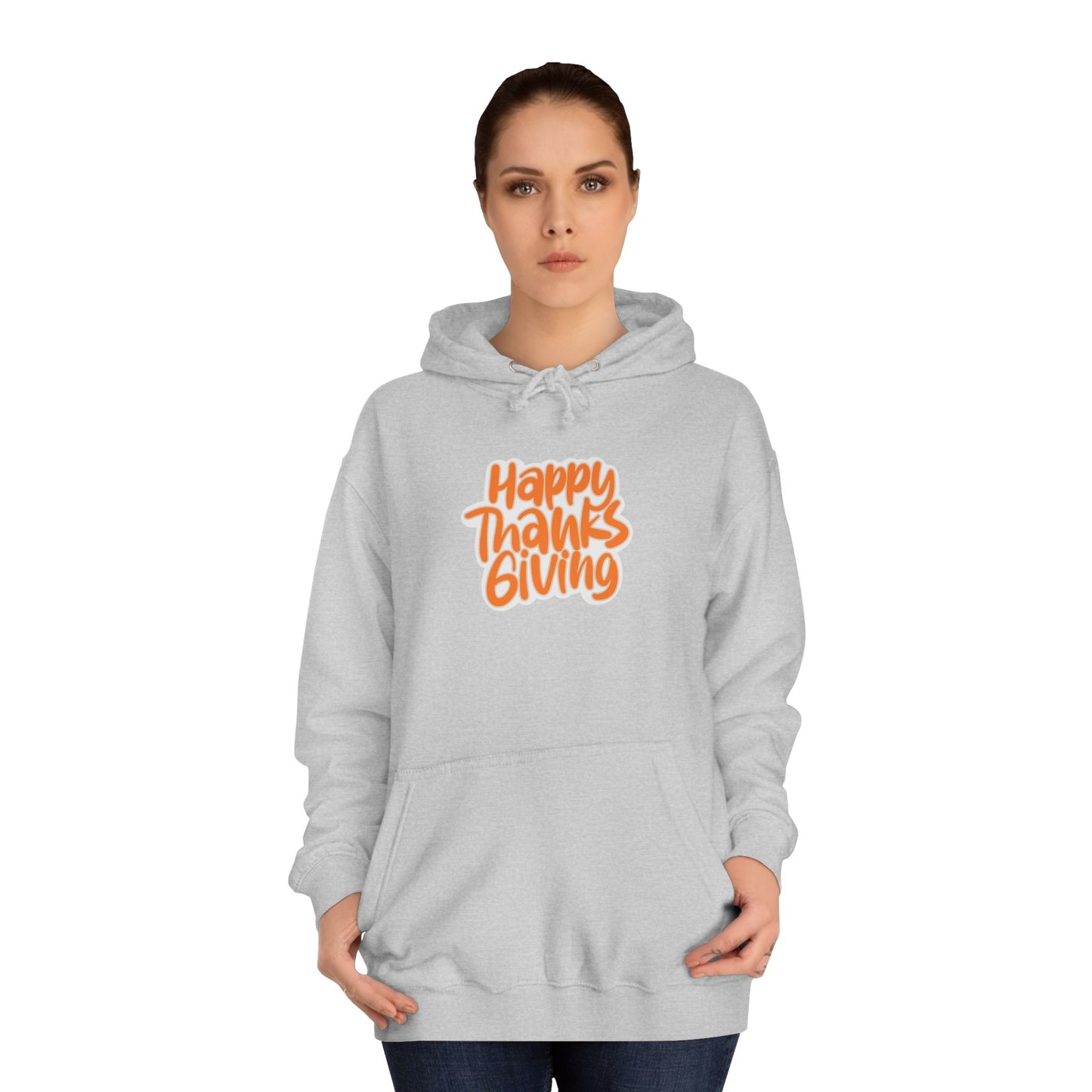 Bubble Thanksgiving Unisex College Hoodie