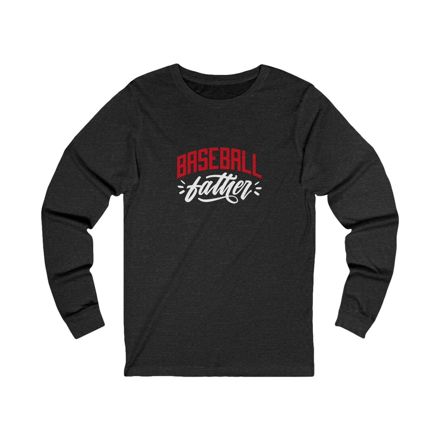 Baseball Father Unisex Jersey Long Sleeve Tee