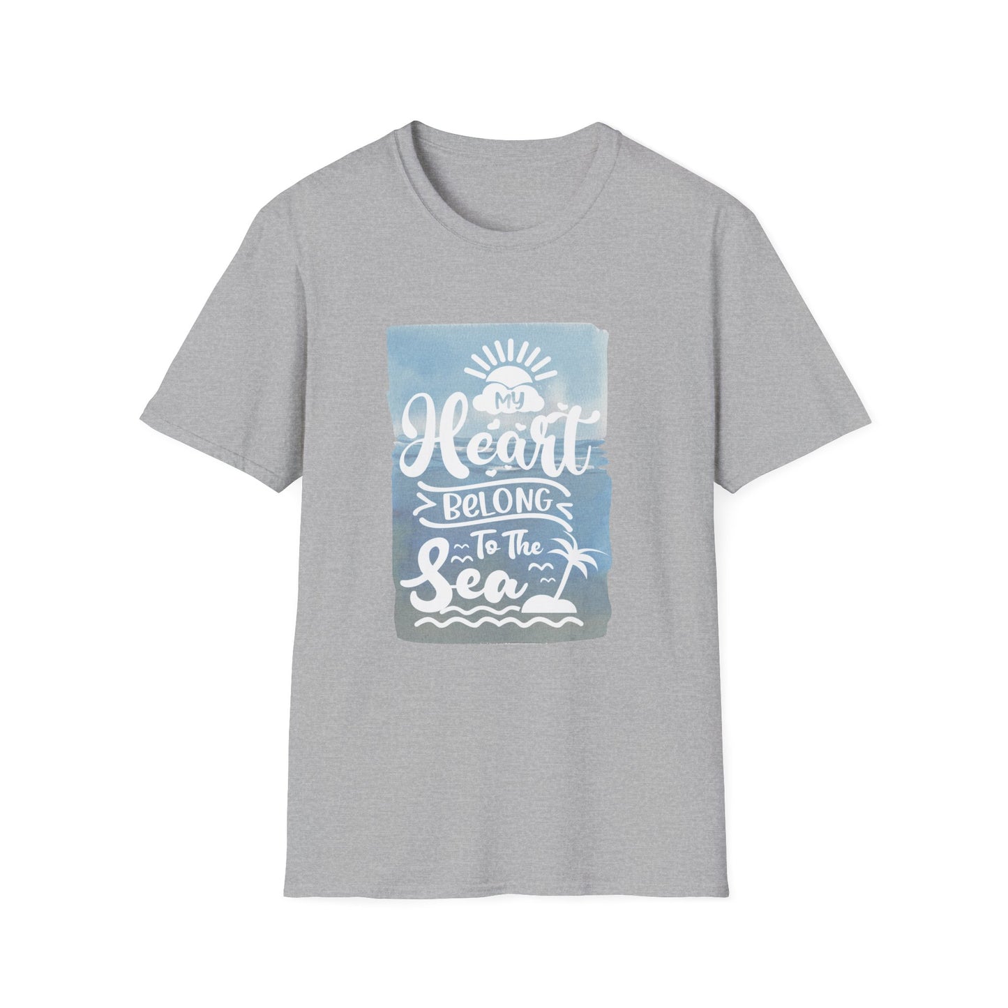 My Heart Belongs to the Sea Unisex Softstyle T-Shirt