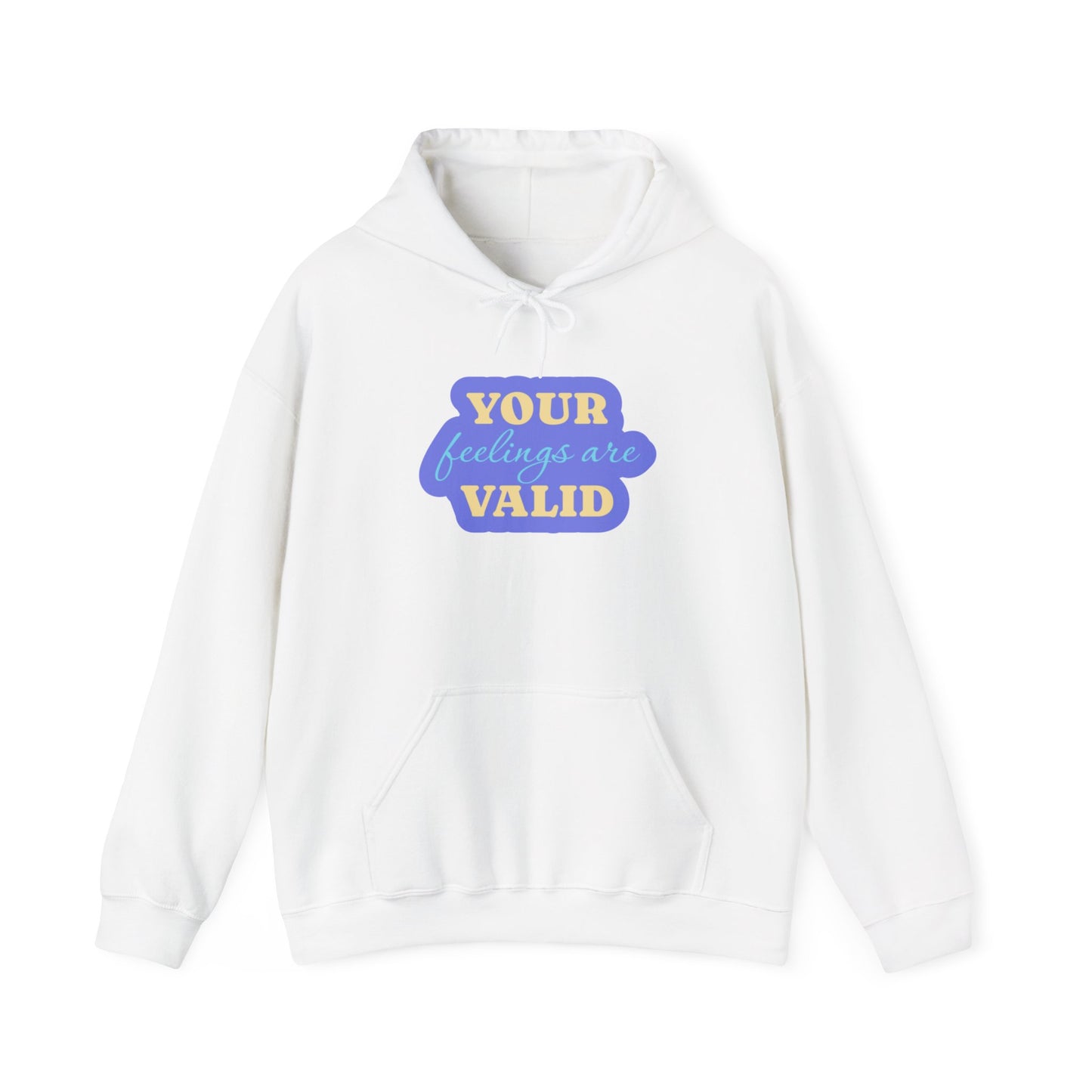 Feelings Valid Unisex Heavy Blend™ Hooded Sweatshirt