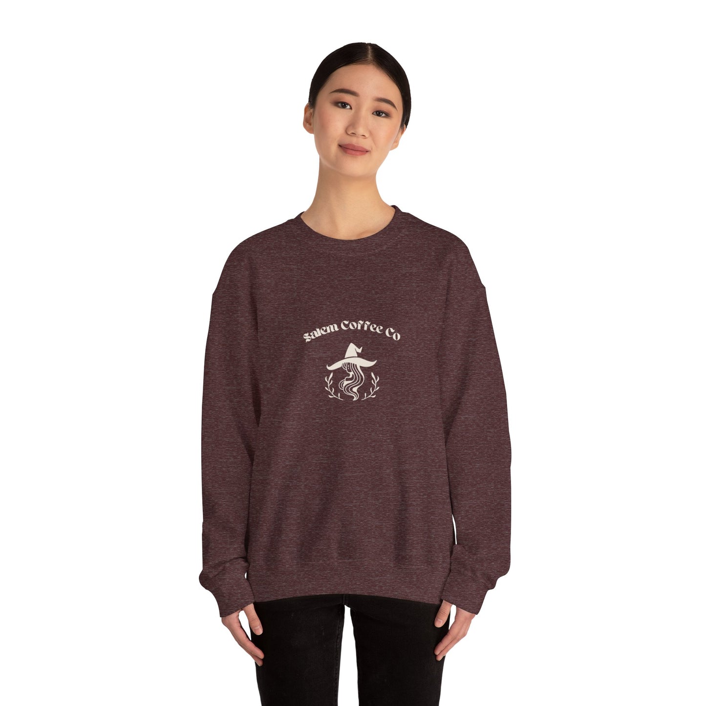 Salem Coffee Co Unisex Heavy Blend™ Crewneck Sweatshirt