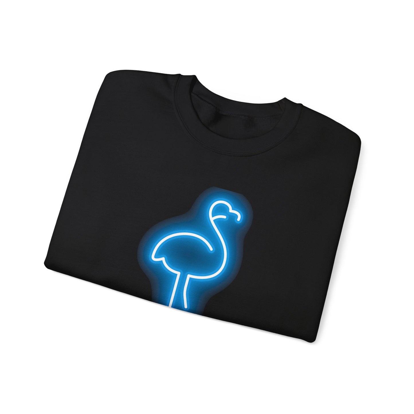 Neon Harris Walz Flamingo Unisex Heavy Blend™ Crewneck Sweatshirt