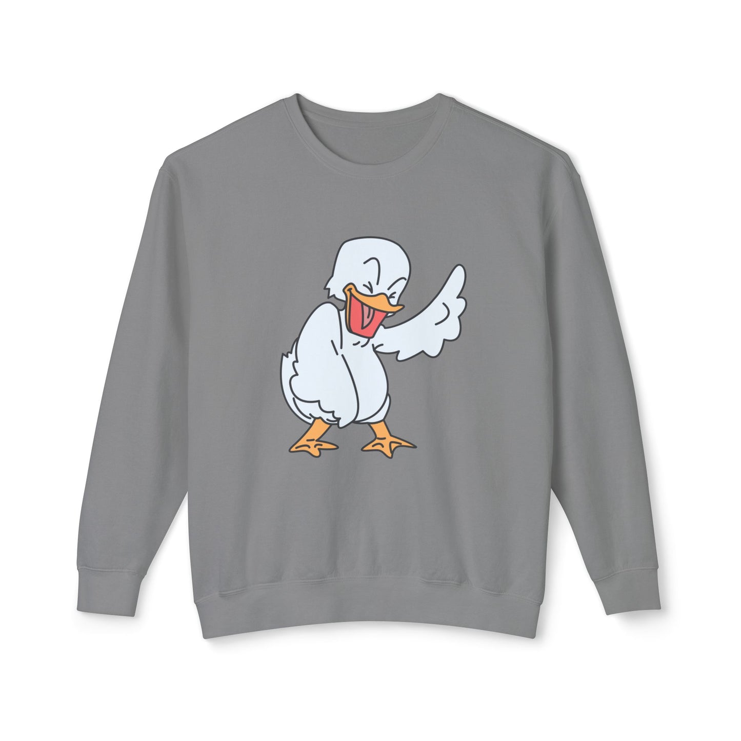 Quacked Up Unisex Lightweight Crewneck Sweatshirt