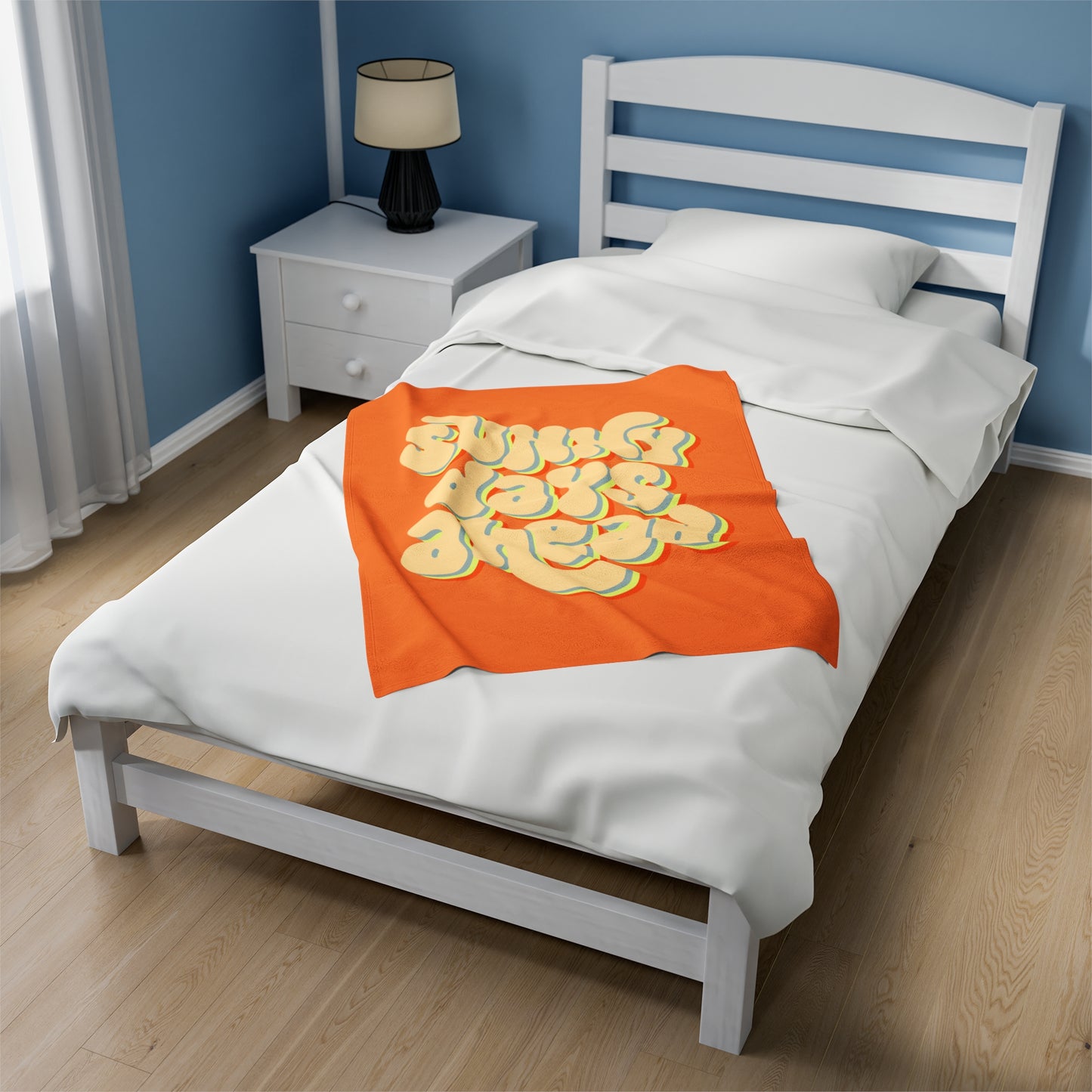 Sunny Days Velveteen Plush Blanket