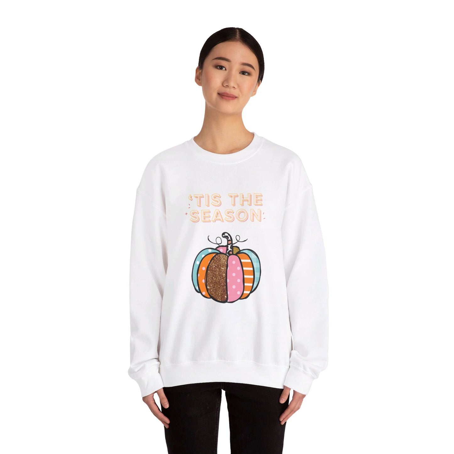 Tis Pumpkin Unisex Heavy Blend™ Crewneck Sweatshirt