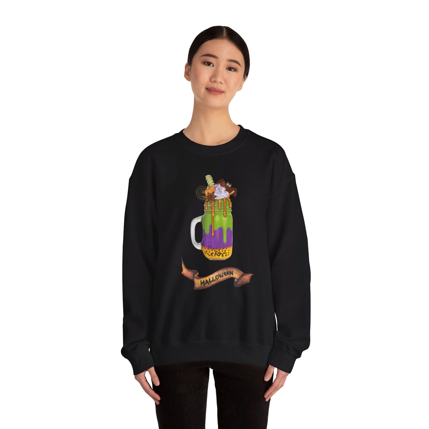 Halloween Shake Unisex Heavy Blend™ Crewneck Sweatshirt