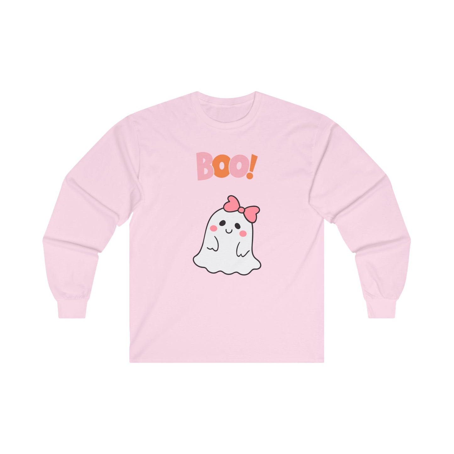 Pink Boo Unisex Ultra Cotton Long Sleeve Tee