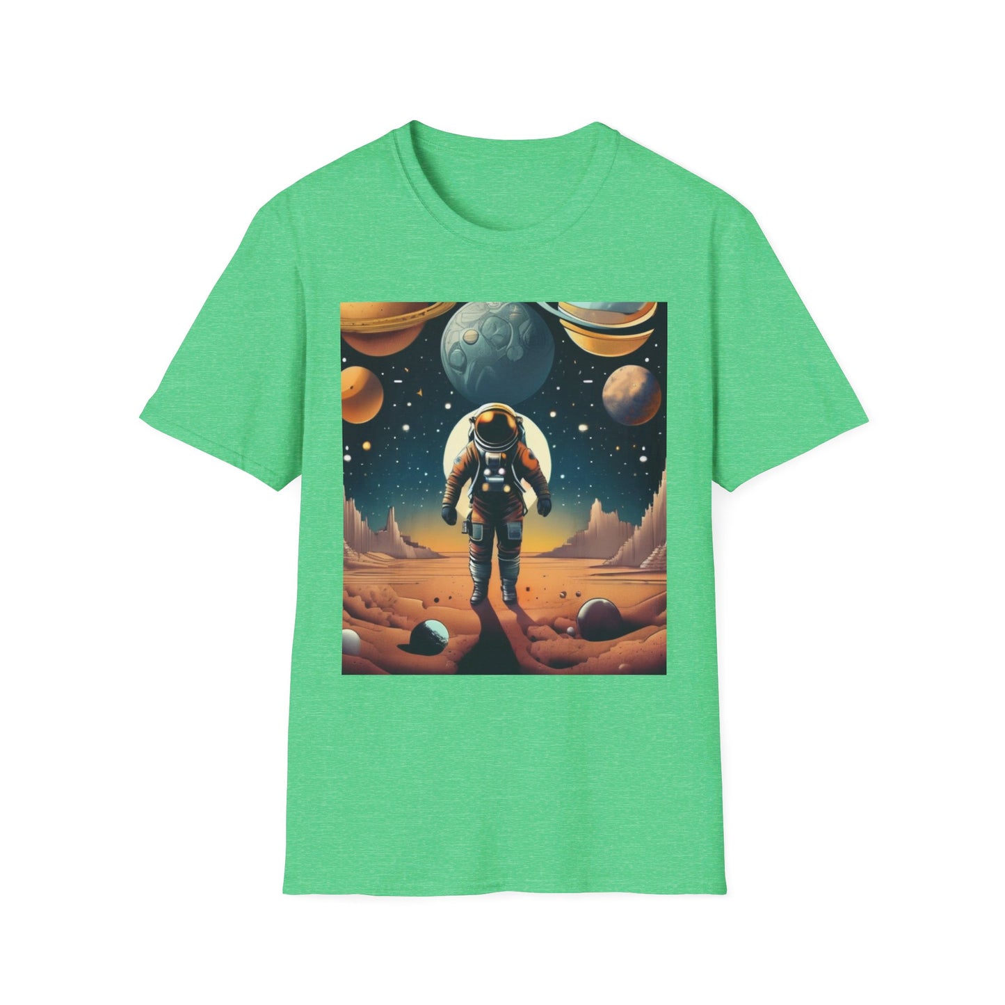 Space Traveler Unisex Softstyle T-Shirt