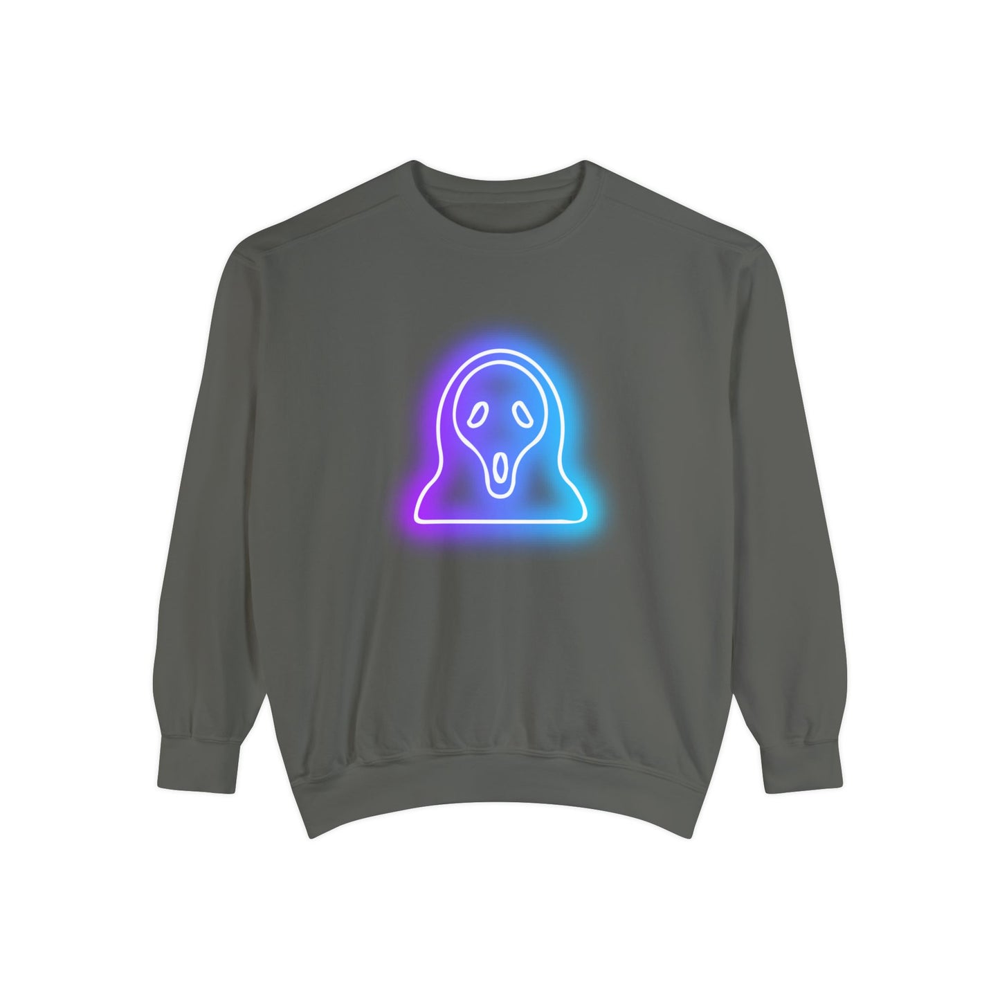 Neon Scream Unisex Garment-Dyed Sweatshirt