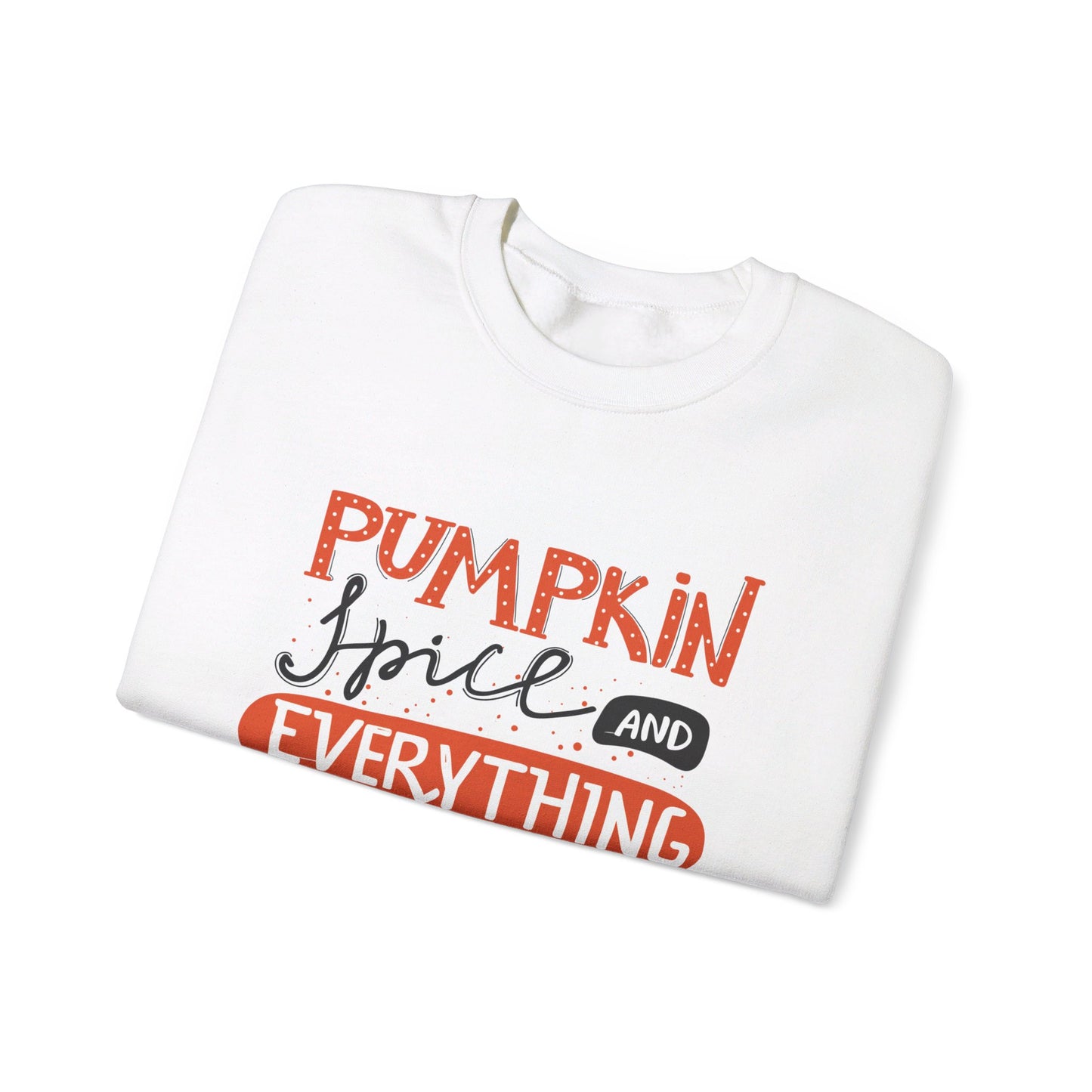 Pumpkin Spice & Everything Nice Unisex Heavy Blend™ Crewneck Sweatshirt