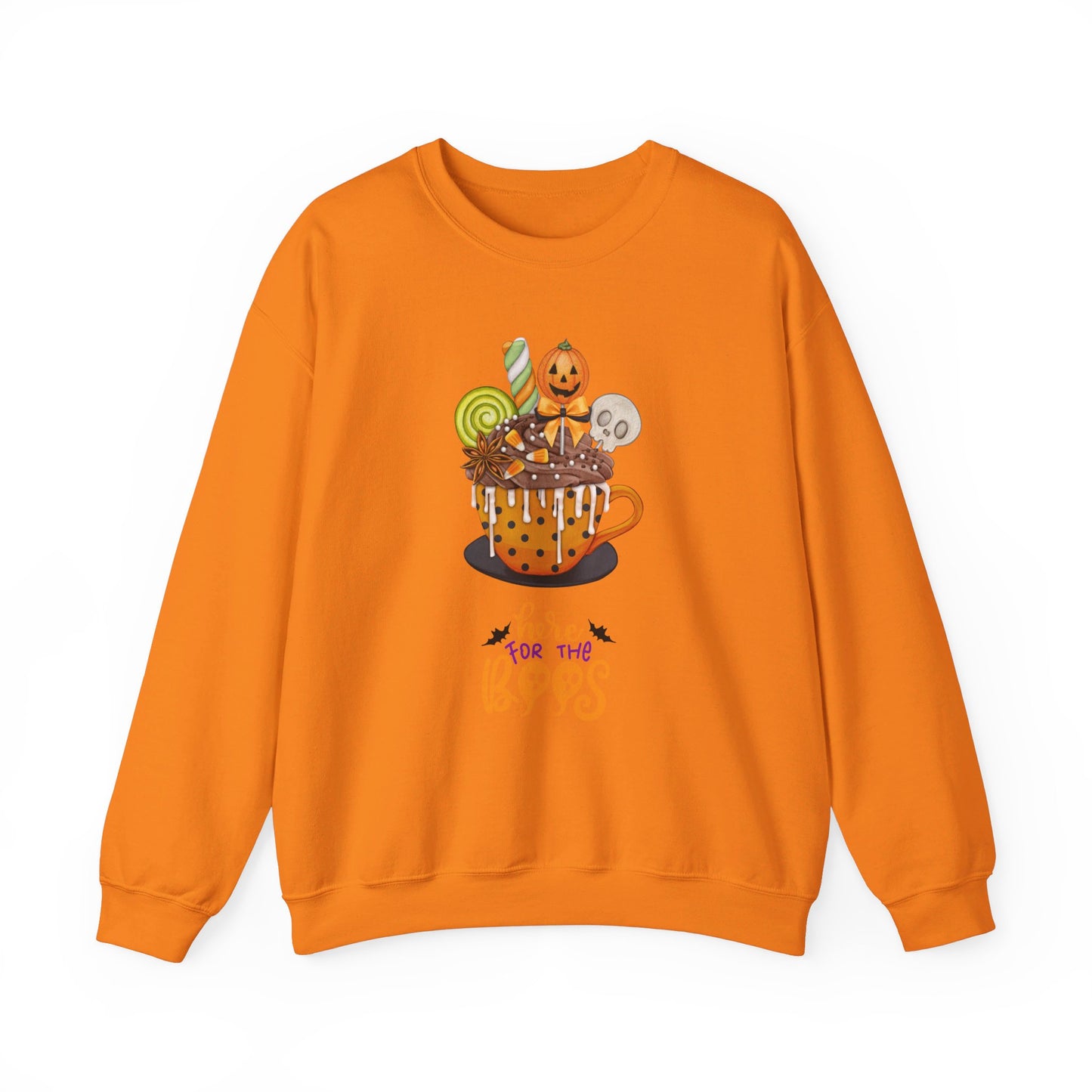 Here for the Boos Unisex Heavy Blend™ Crewneck Sweatshirt